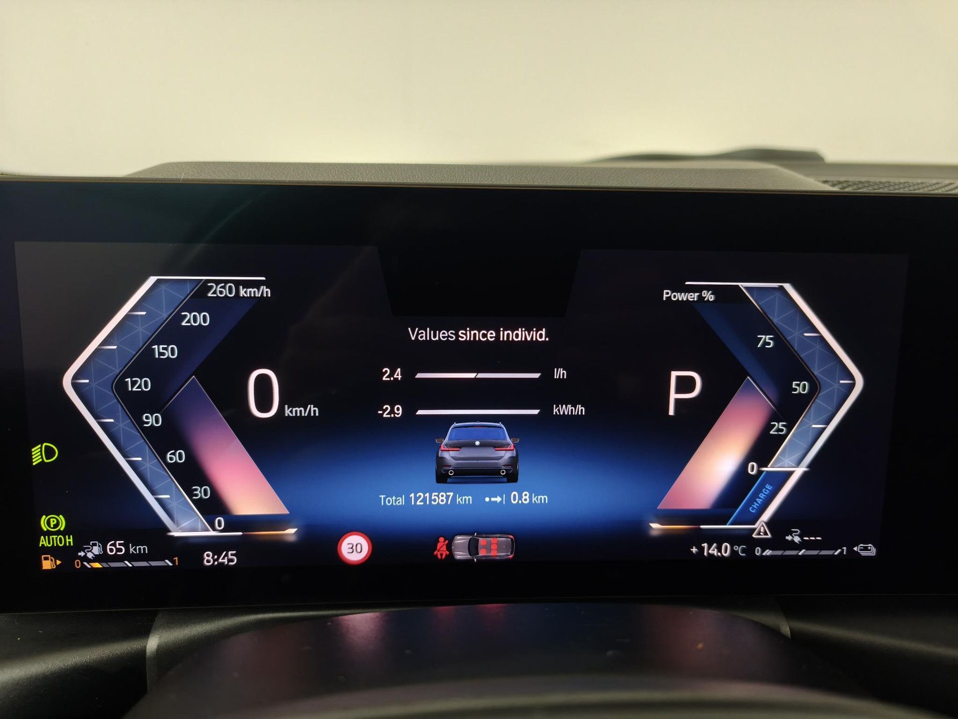 BMW 3-Serie met kenteken JZK-64-S – dashboard