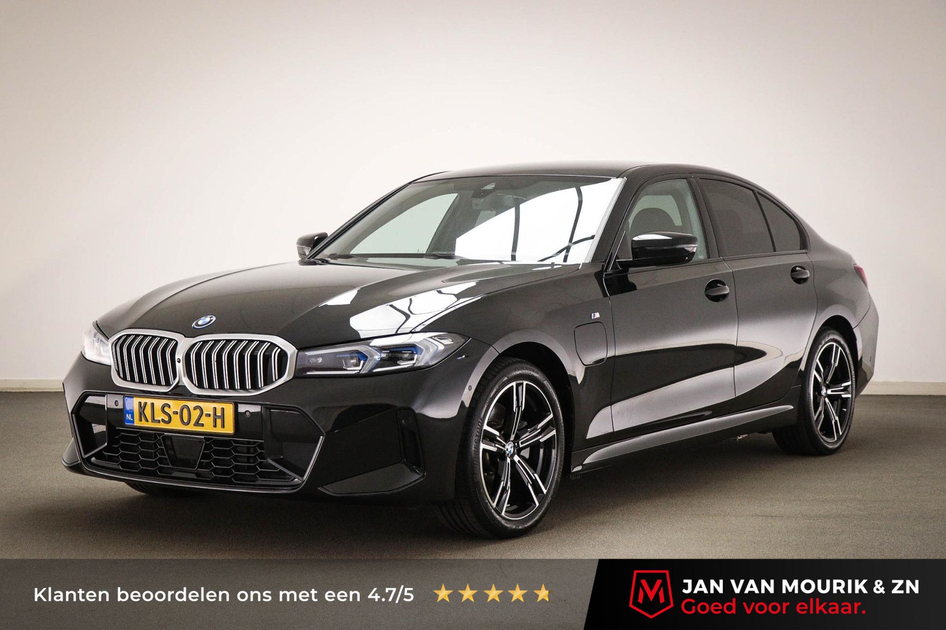 BMW 3-Serie met kenteken KLS-02-H – vooraanzicht