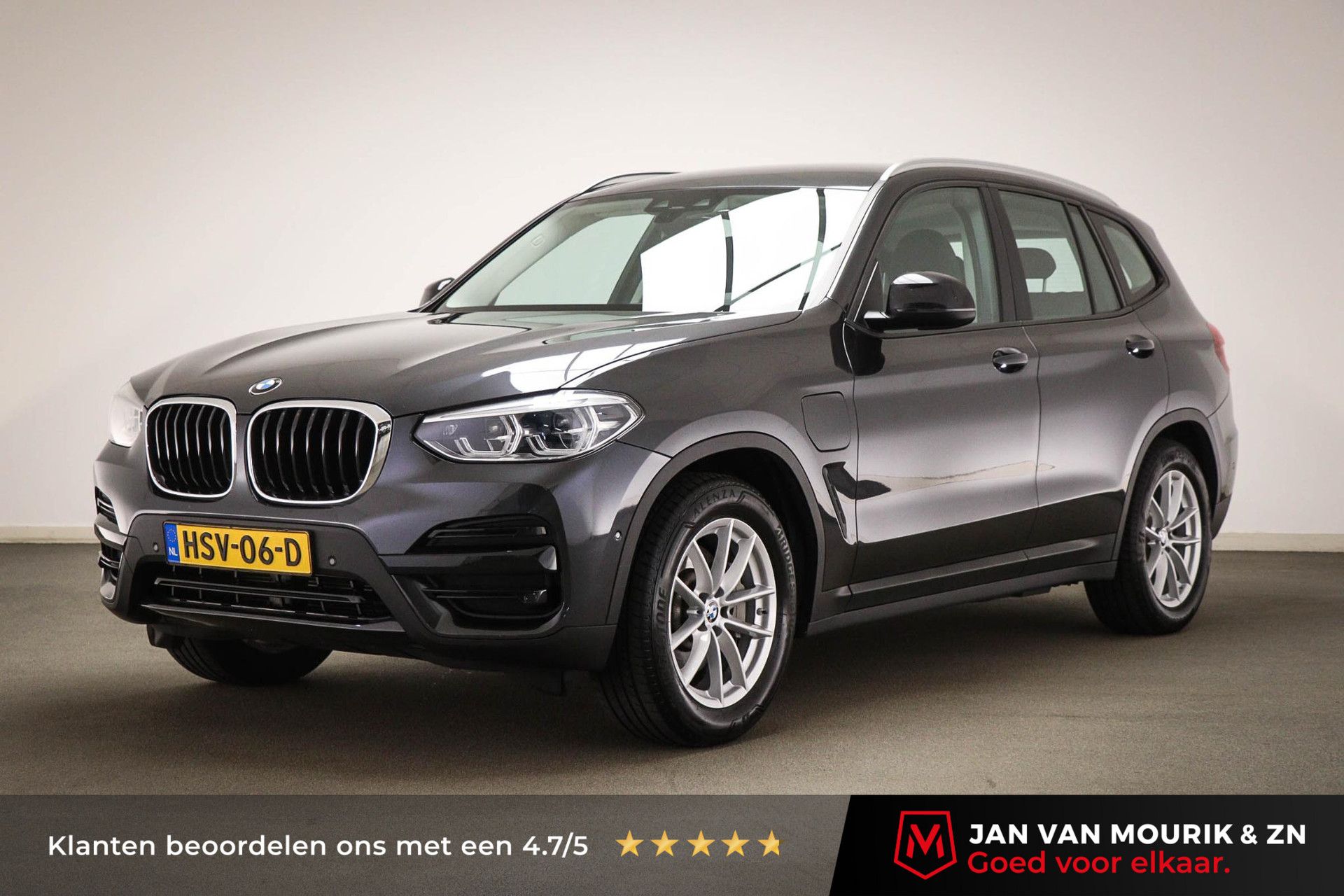 BMW X3 met kenteken HSV-06-D – vooraanzicht
