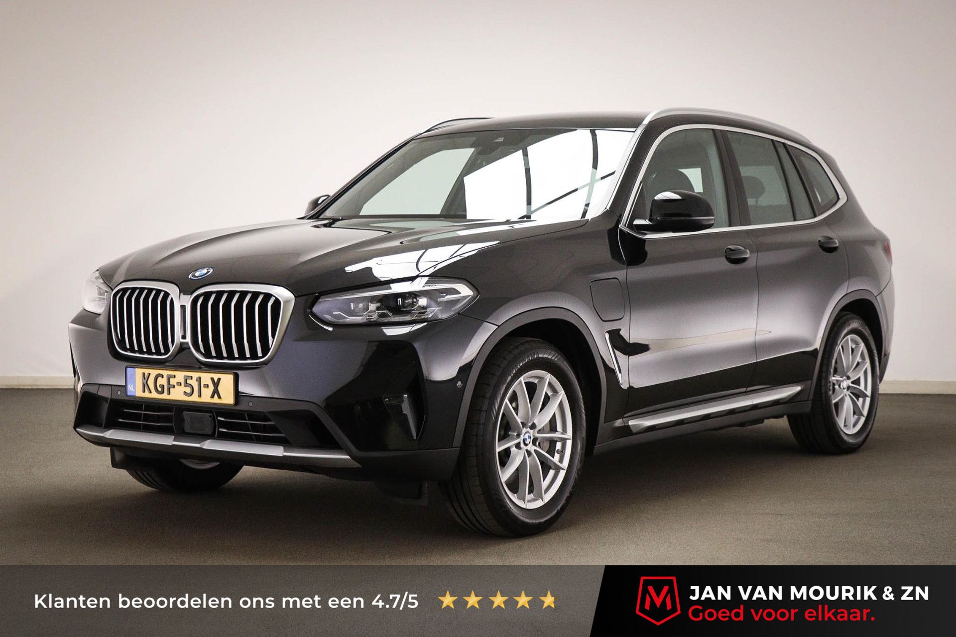 BMW X3 met kenteken KGF-51-X – vooraanzicht