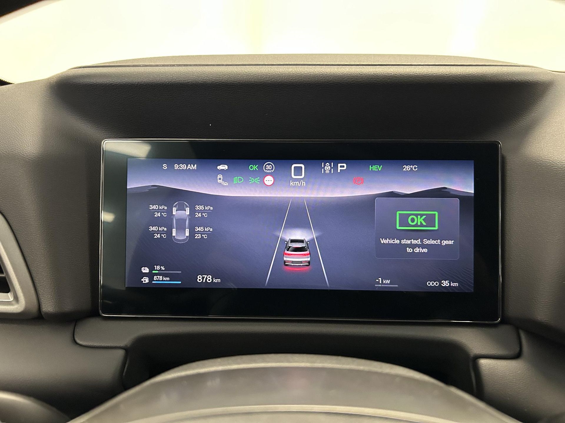 BYD ATTO2 – dashboard