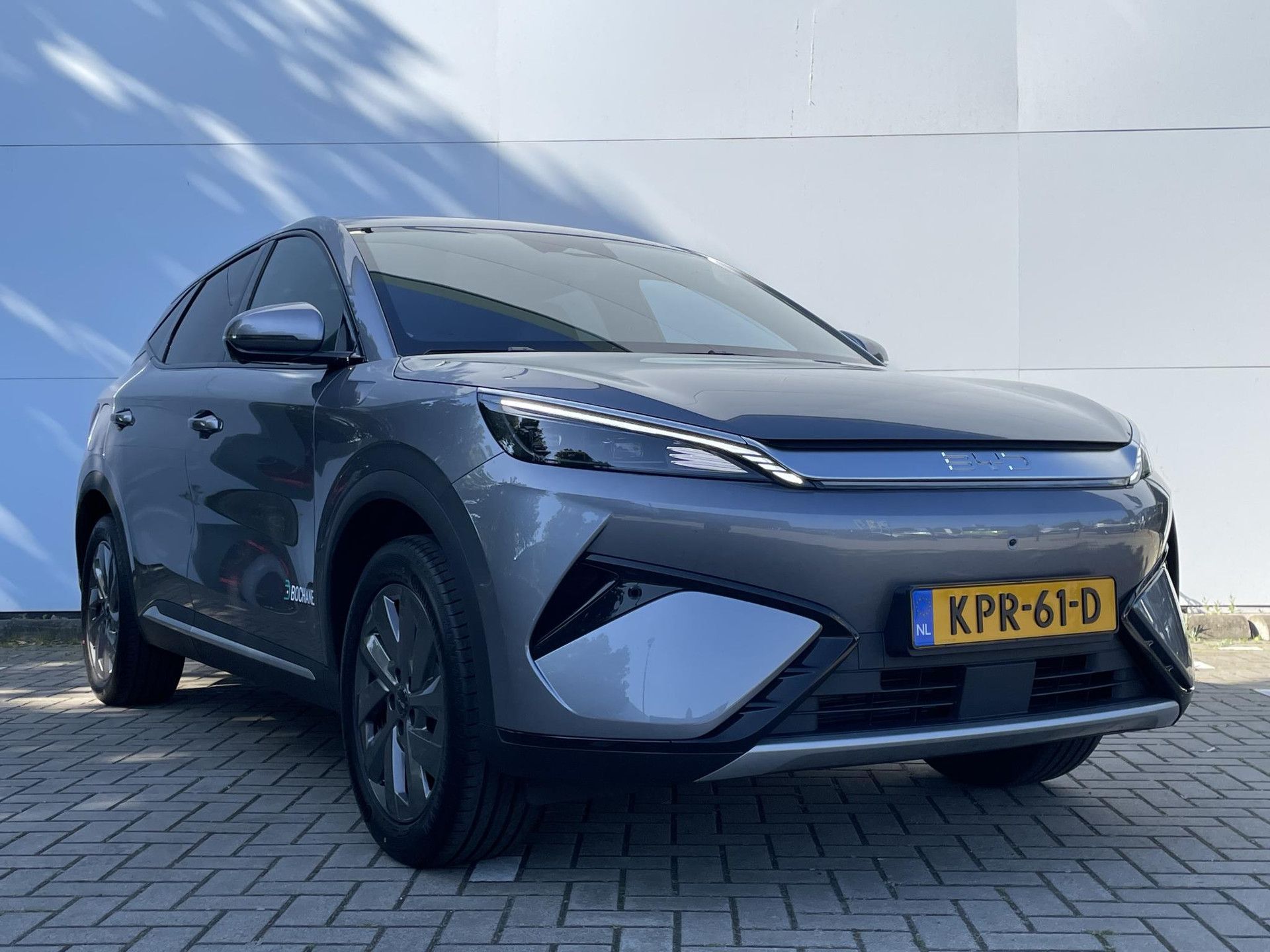 BYD ATTO3 met kenteken KPR-61-D – detailfoto