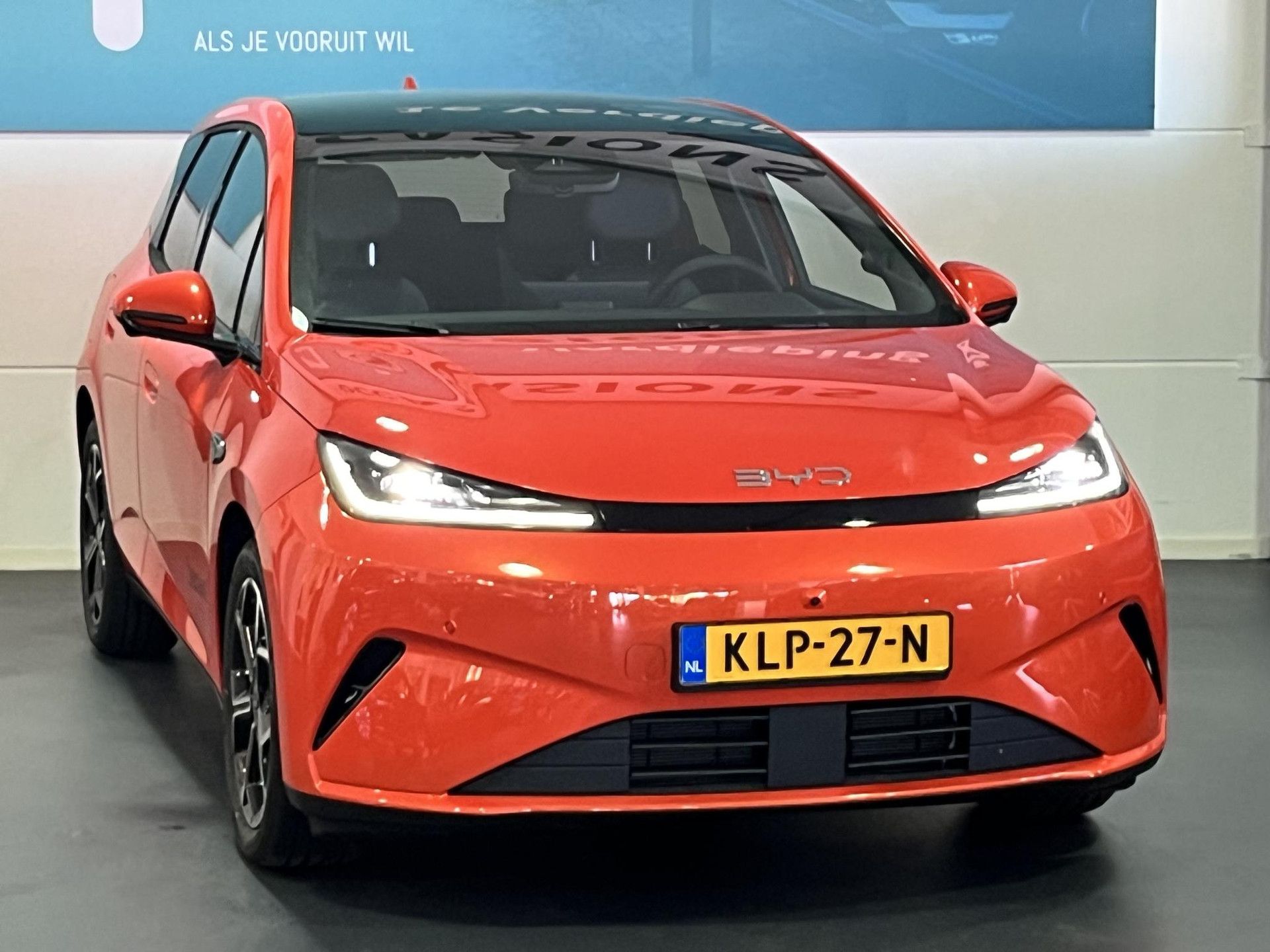 BYD DOLPHIN met kenteken KLP-27-N – detailfoto