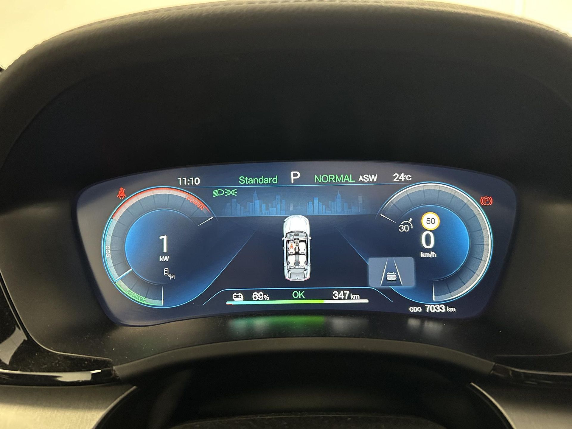 BYD SEALU met kenteken KDV-49-X – dashboard