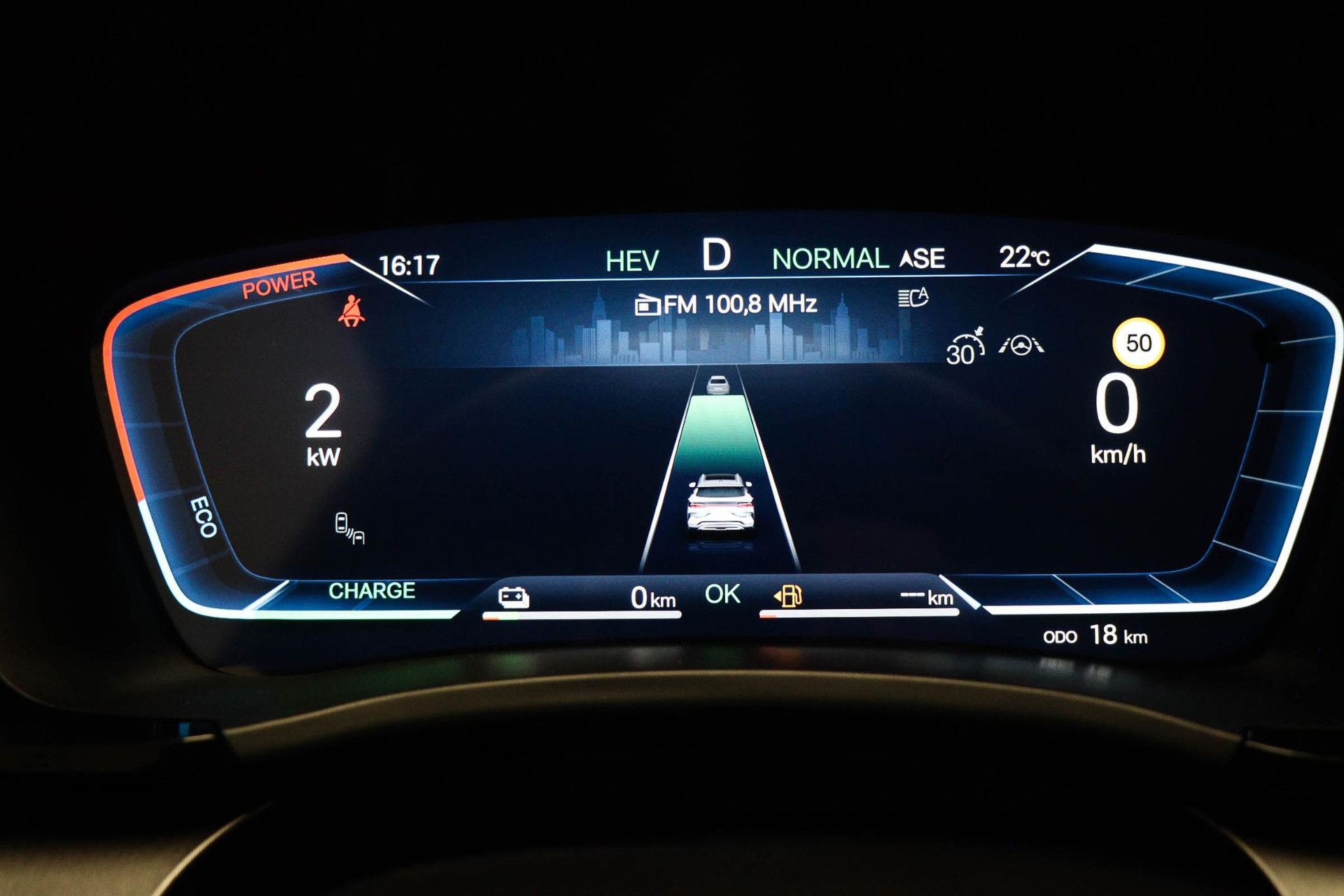 BYD SEALU met kenteken KLL-24-N – dashboard