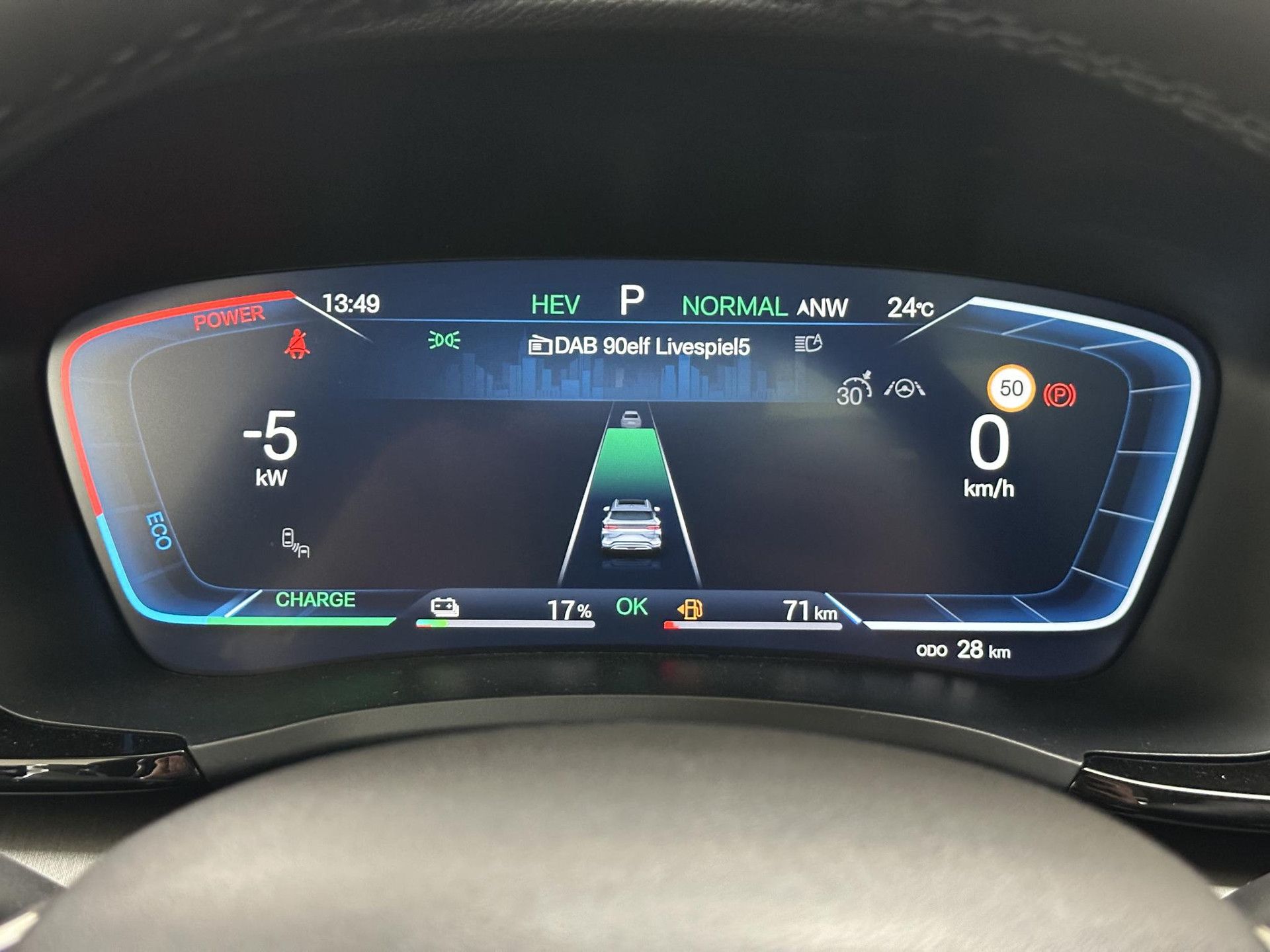 BYD SEALU met kenteken KNH-32-R – dashboard