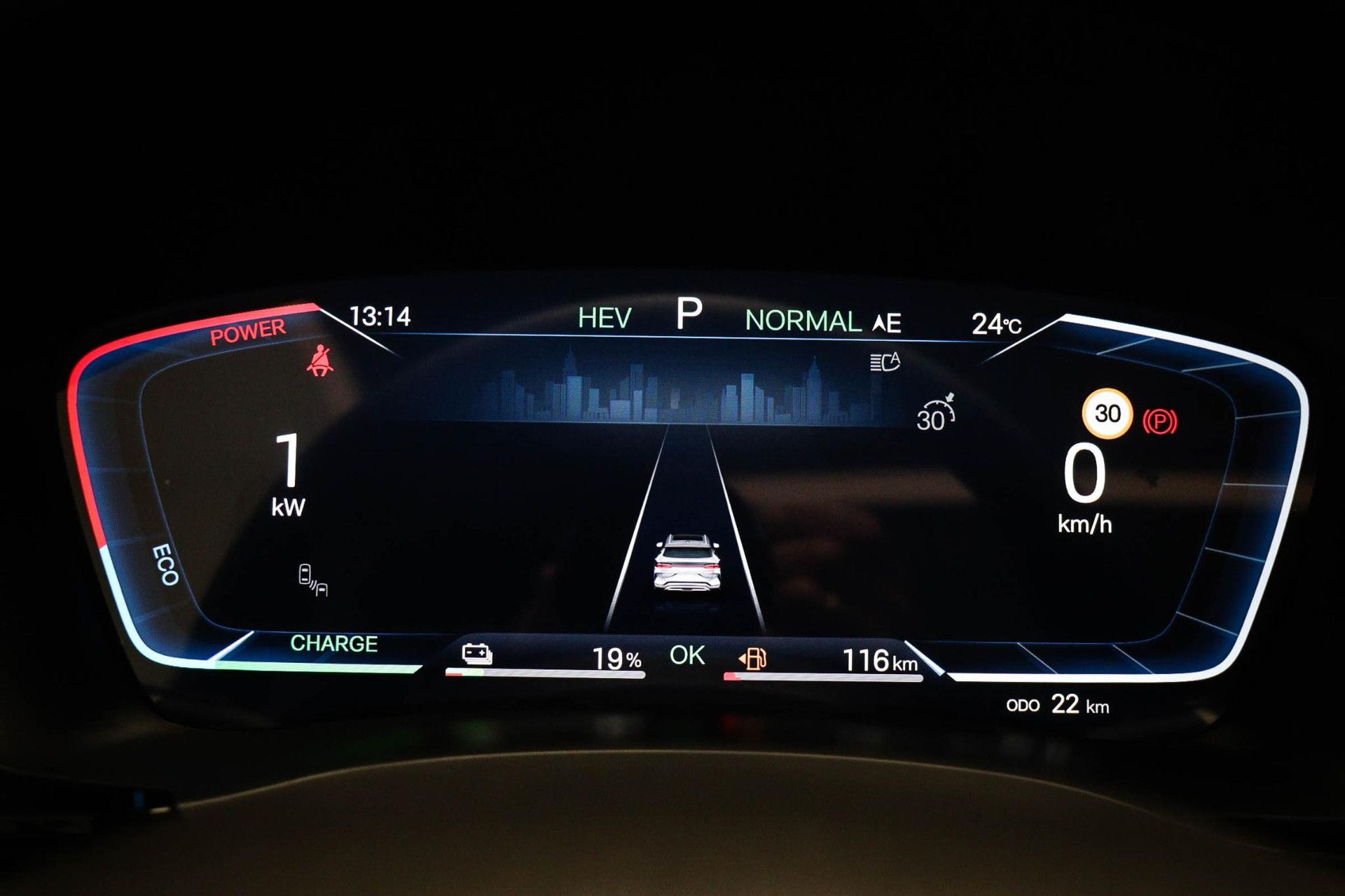 BYD SEALU met kenteken KNP-38-N – dashboard