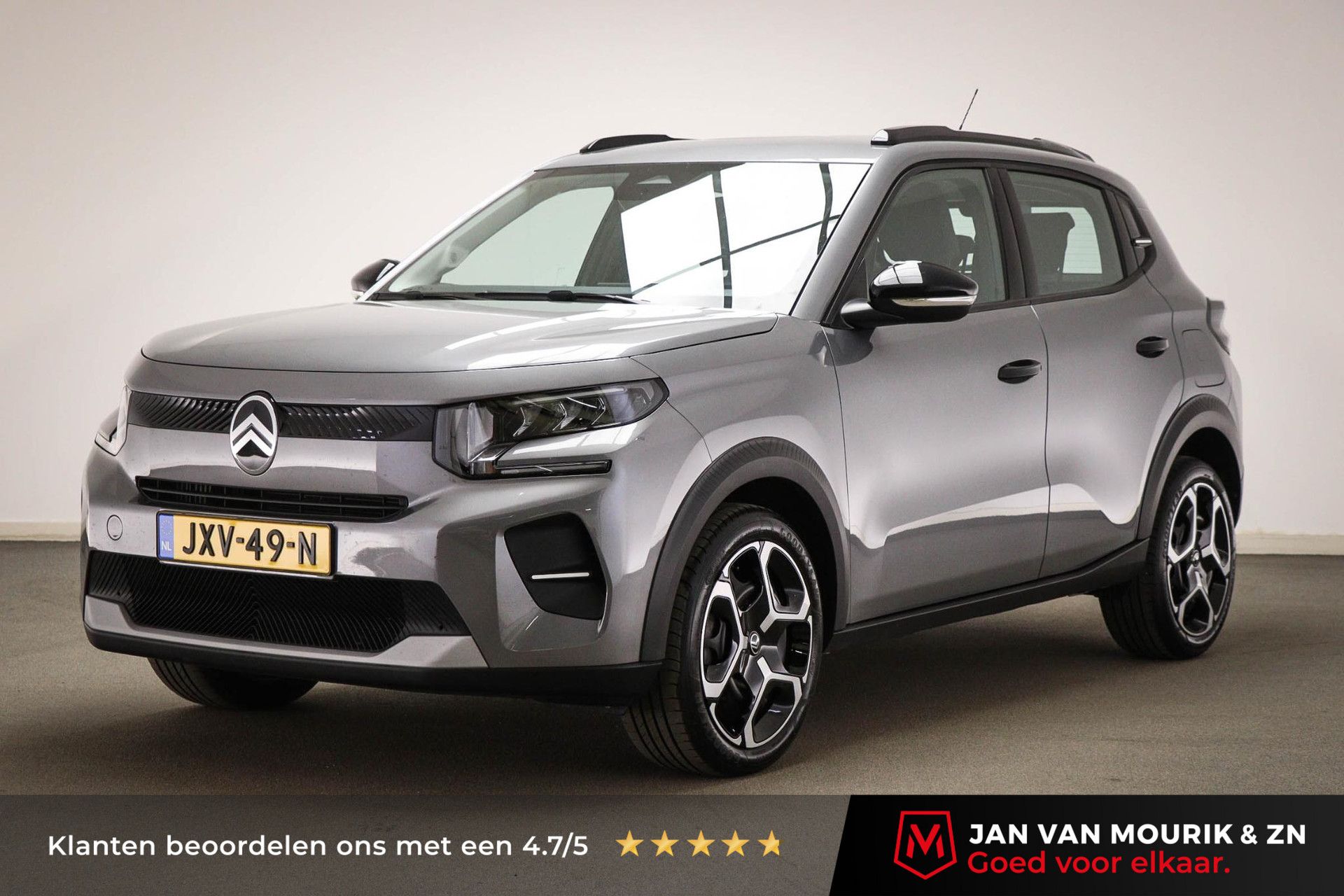 Citroën C3 met kenteken JXV-49-N – vooraanzicht