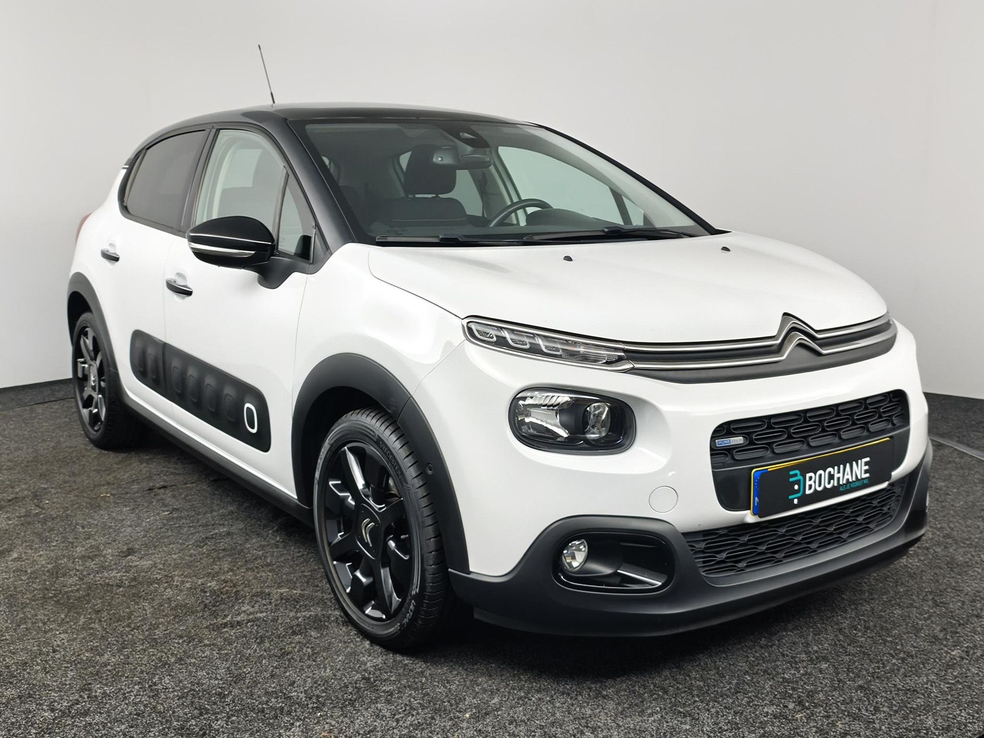 Citroën C3 met kenteken NV-153-T – detailfoto