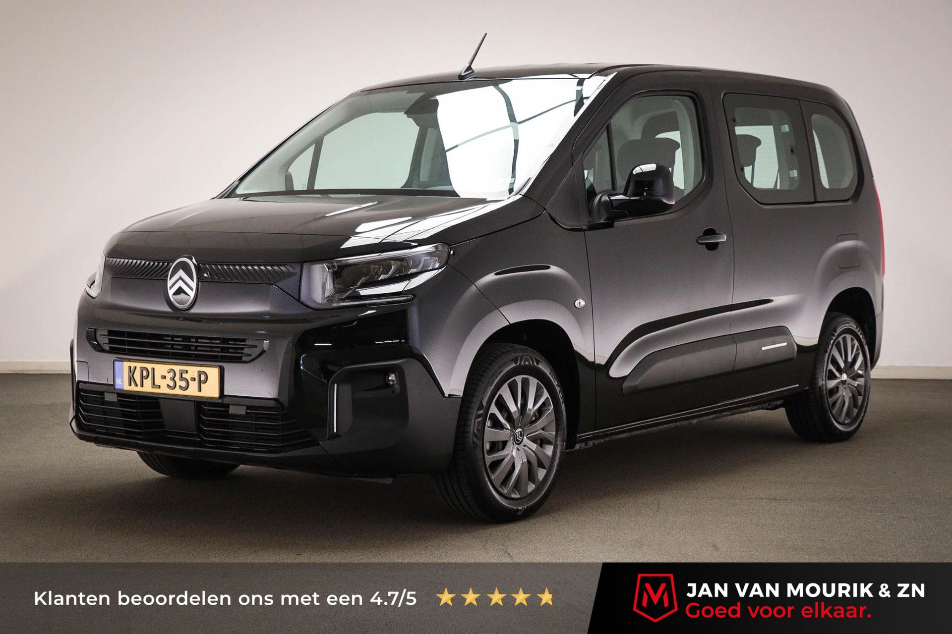 Citroën E-Berlingo met kenteken KPL-35-P – vooraanzicht