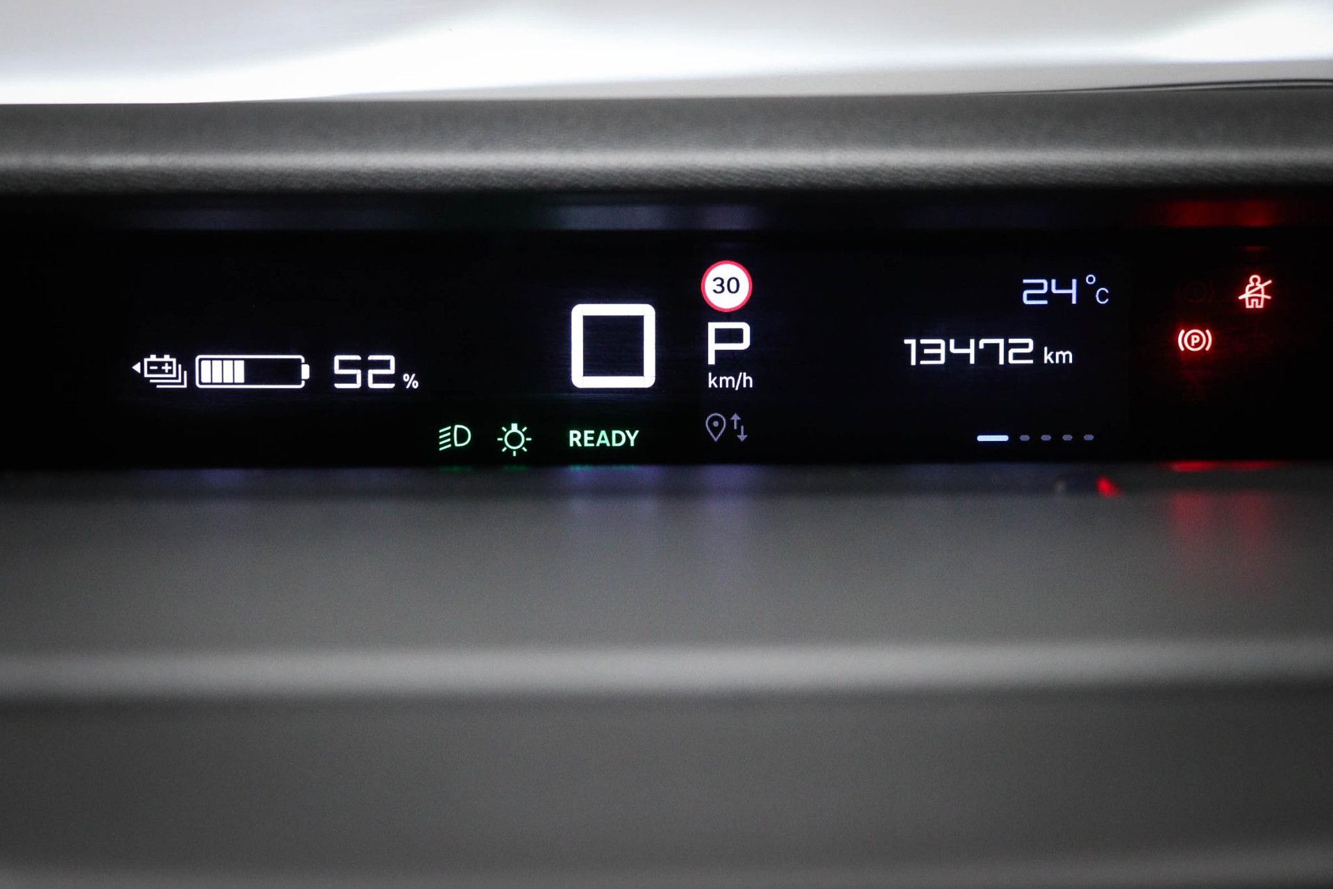 Citroën ë-C3 met kenteken KKH-28-J – dashboard
