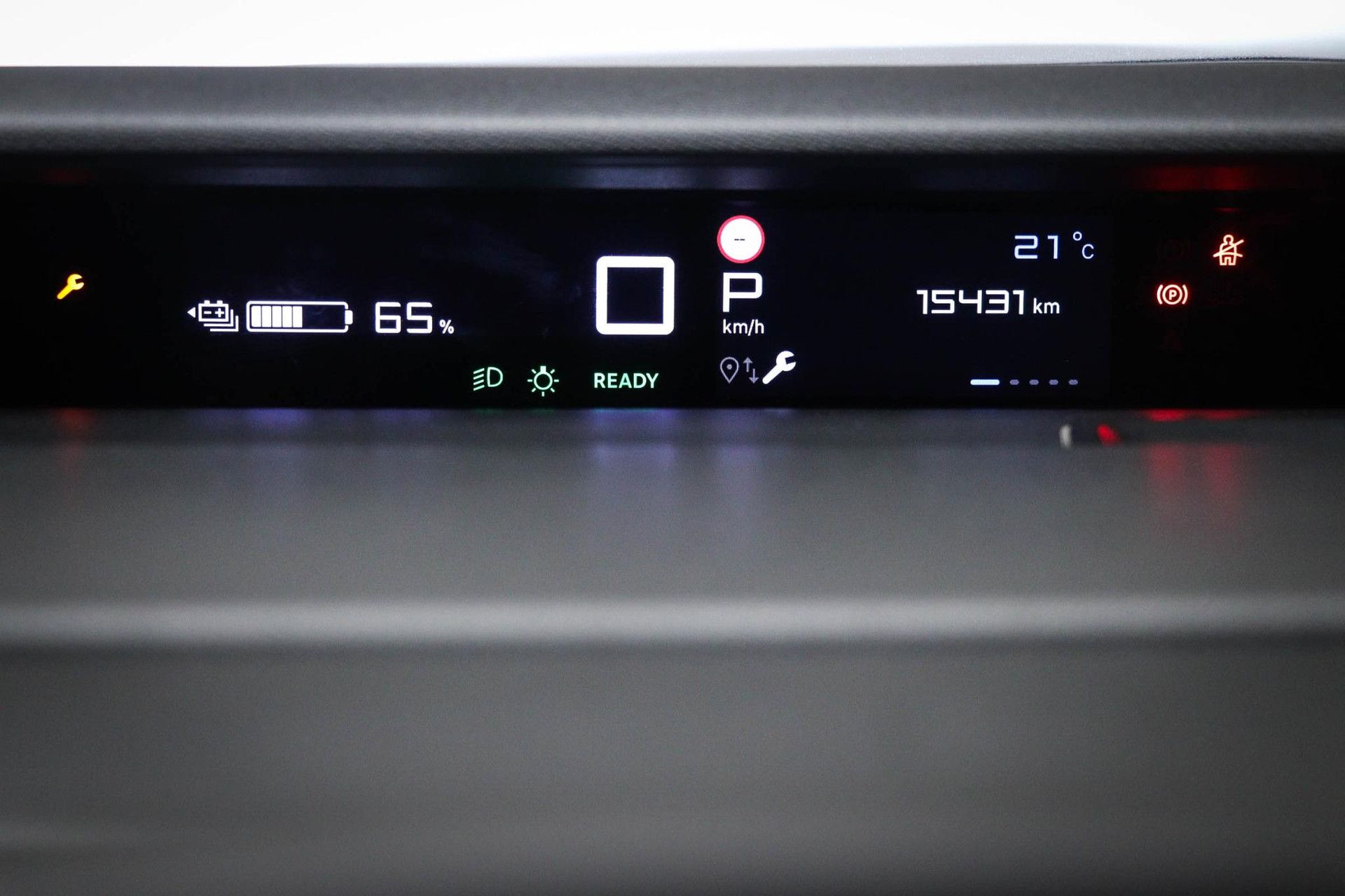 Citroën ë-C3 met kenteken KLB-73-J – dashboard