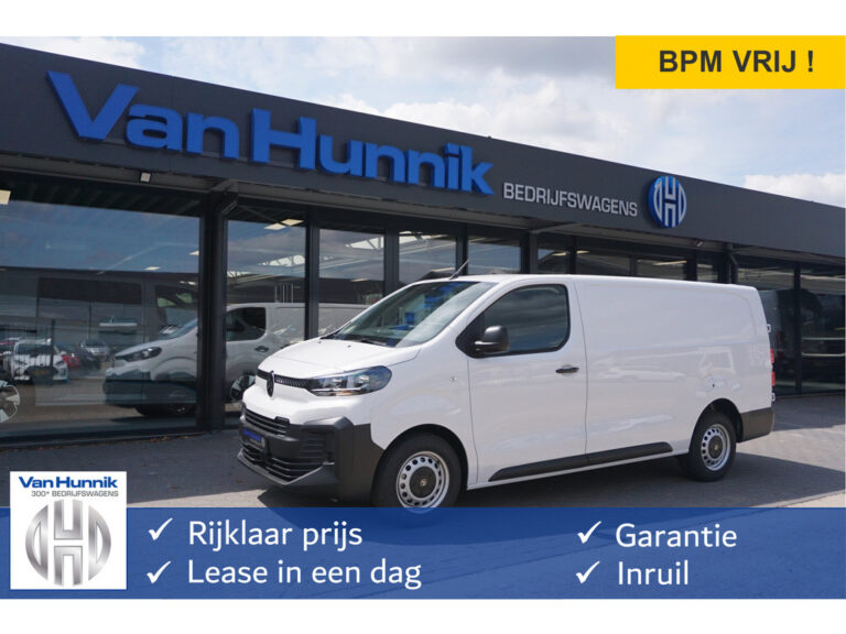 Citroën Jumpy financial lease