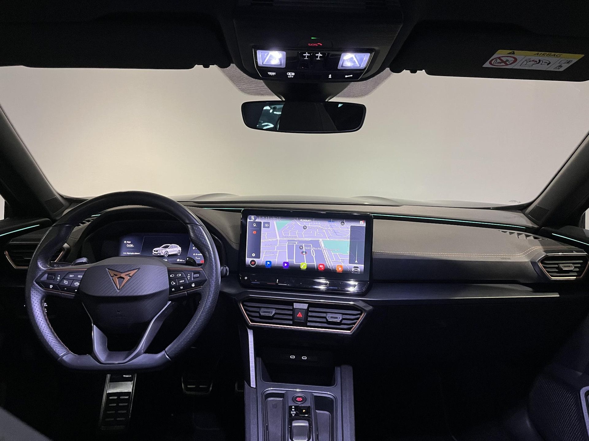 CUPRA Formentor met kenteken KHZ-24-K – interieur