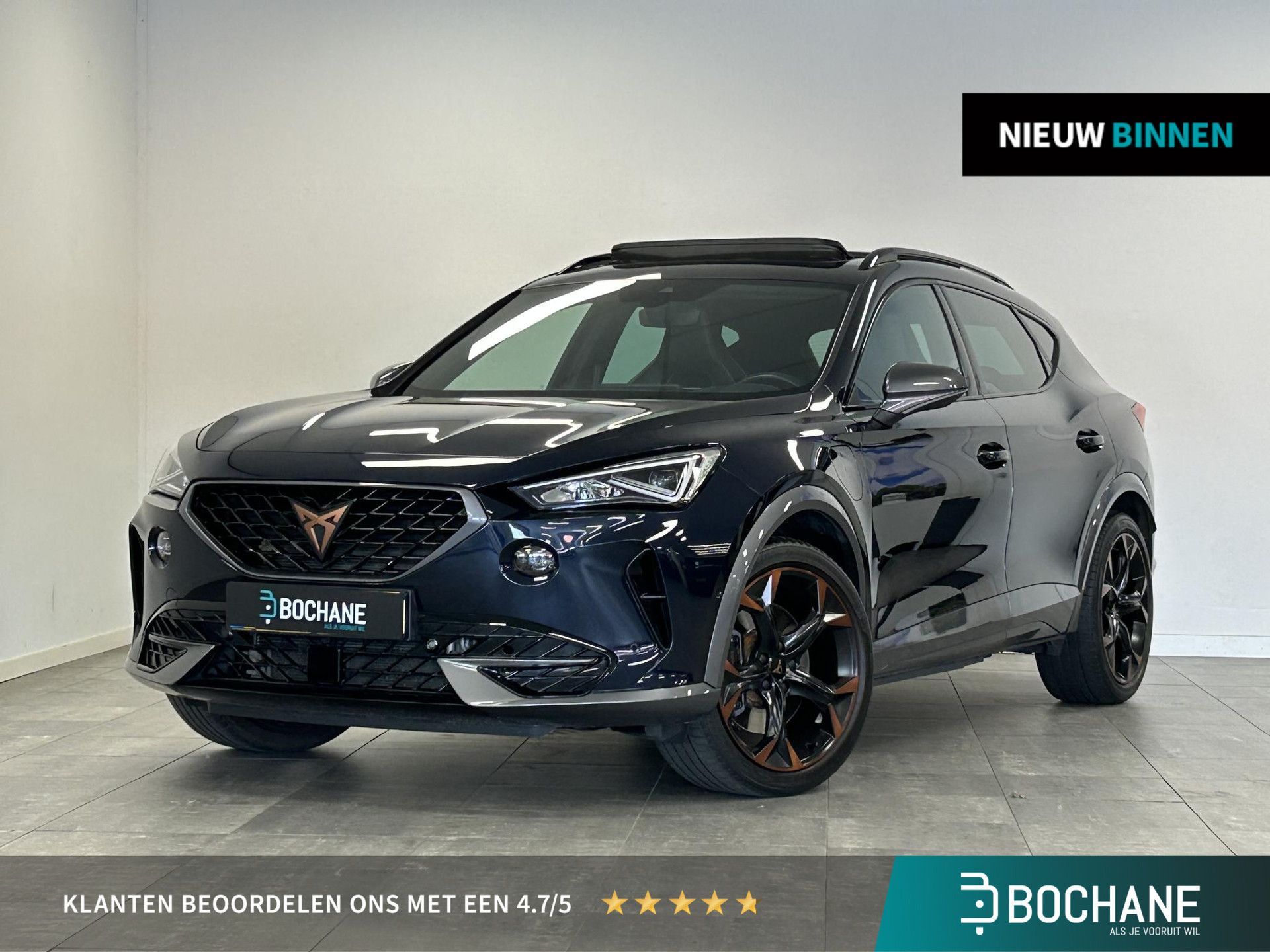 CUPRA Formentor met kenteken Z-403-RD – vooraanzicht