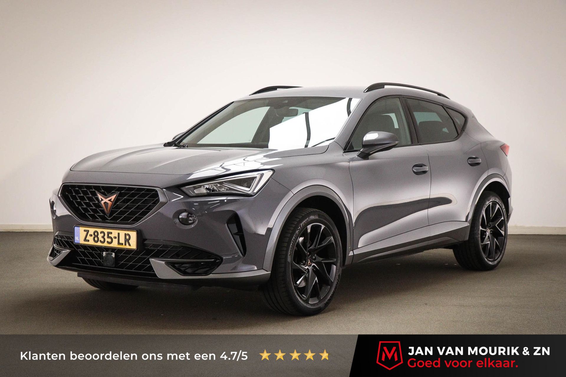 CUPRA Formentor met kenteken Z-835-LR – vooraanzicht