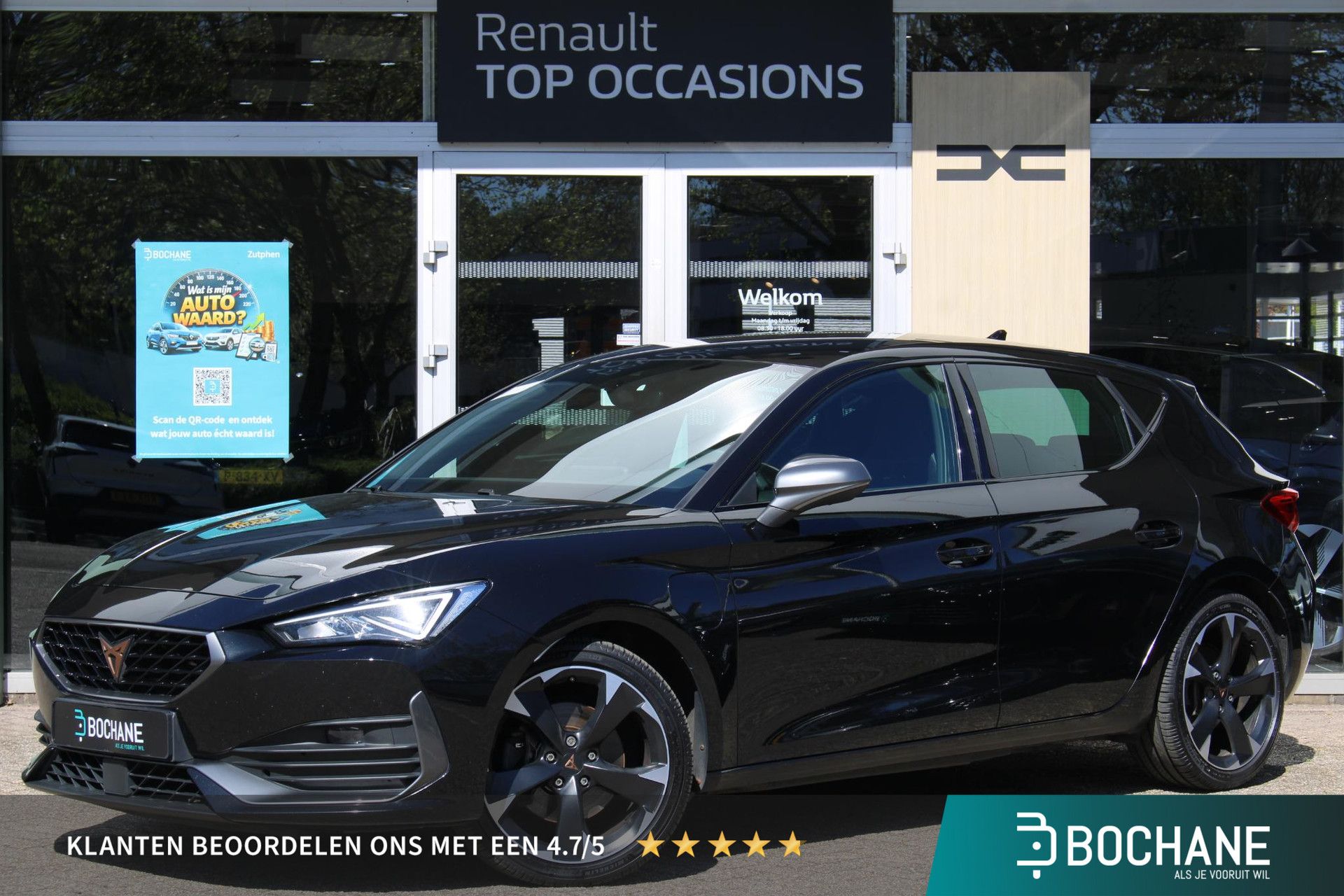CUPRA Leon met kenteken KBN-70-H – vooraanzicht