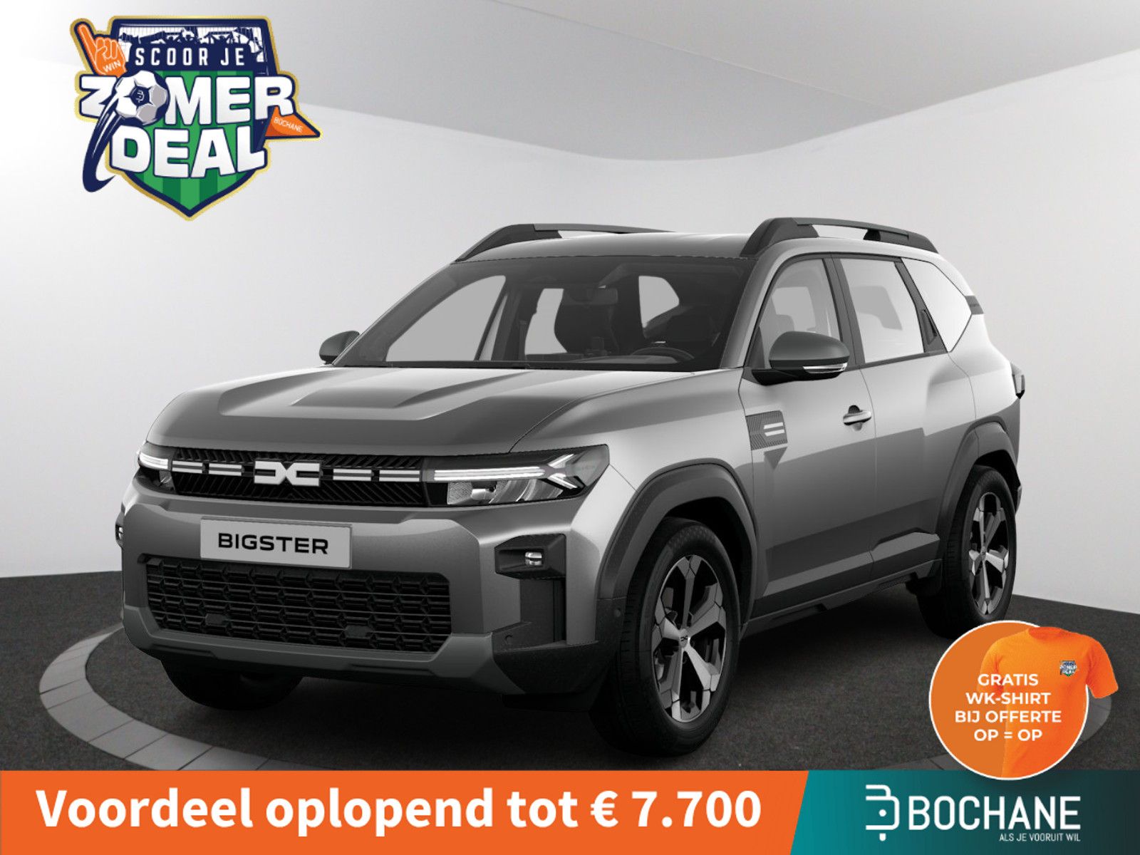 Dacia Bigster – vooraanzicht