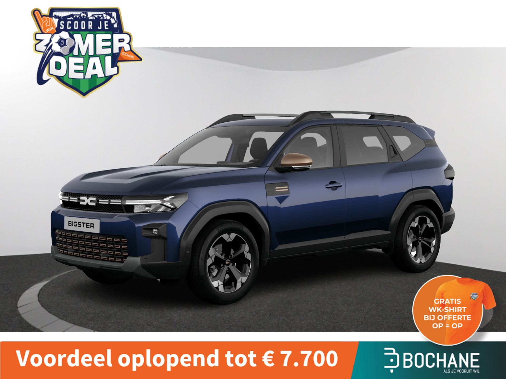 Dacia Bigster – vooraanzicht