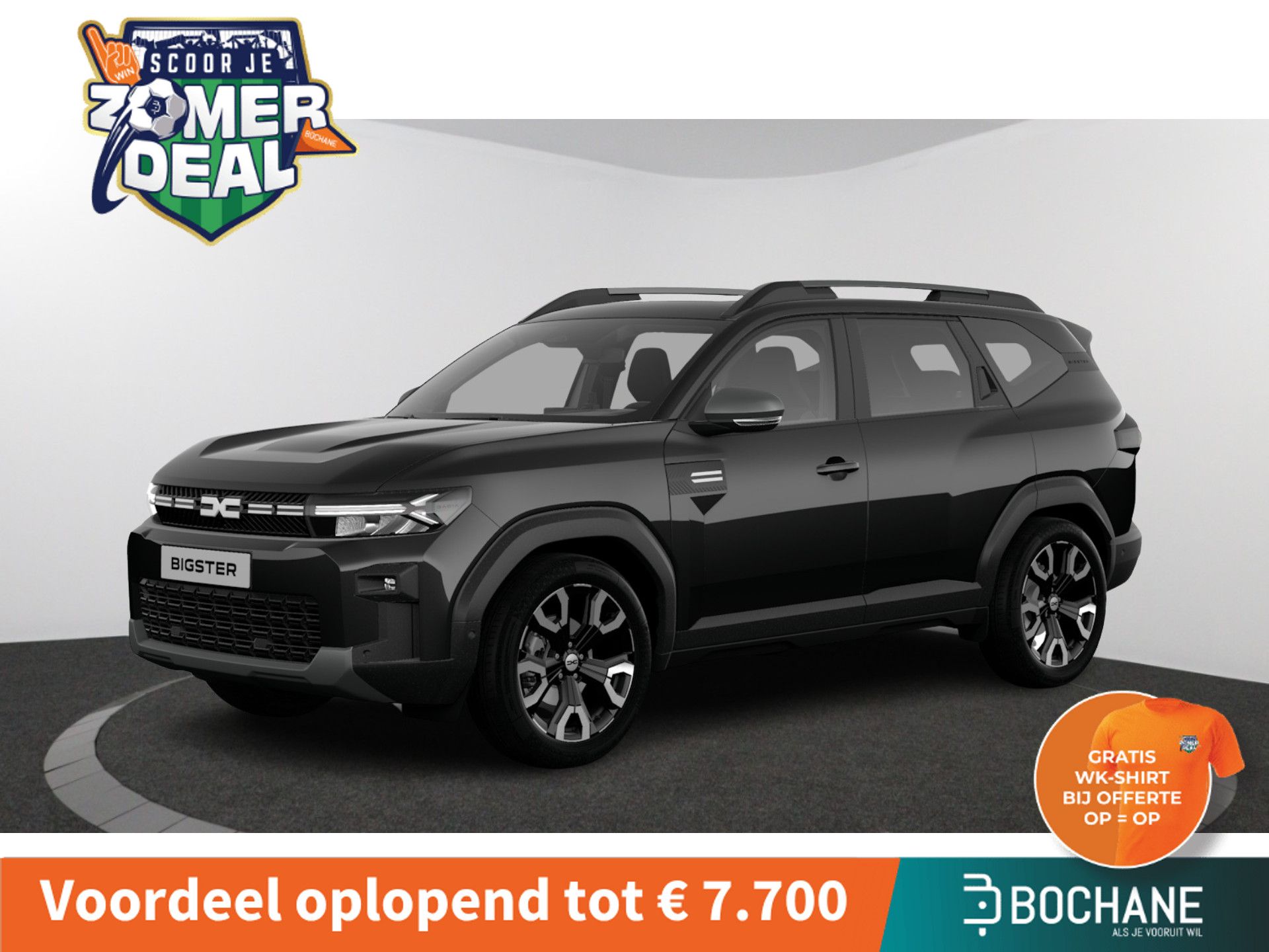 Dacia Bigster – vooraanzicht