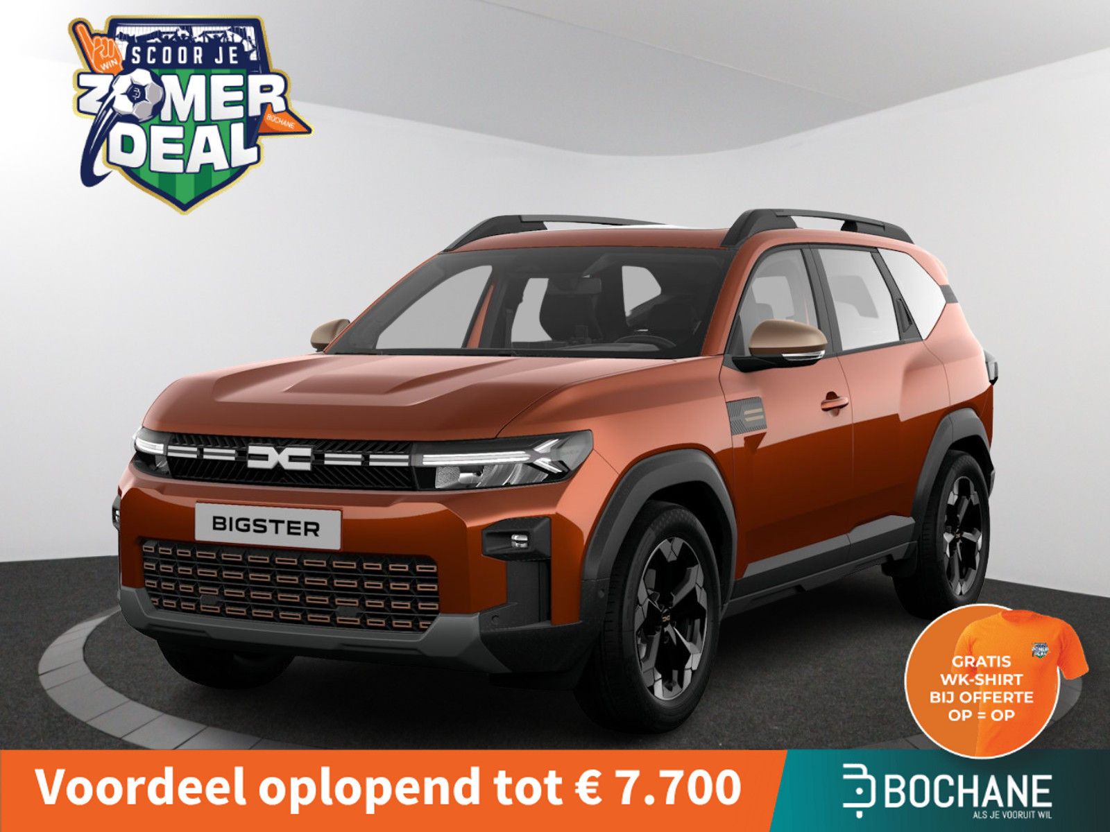 Dacia Bigster – vooraanzicht