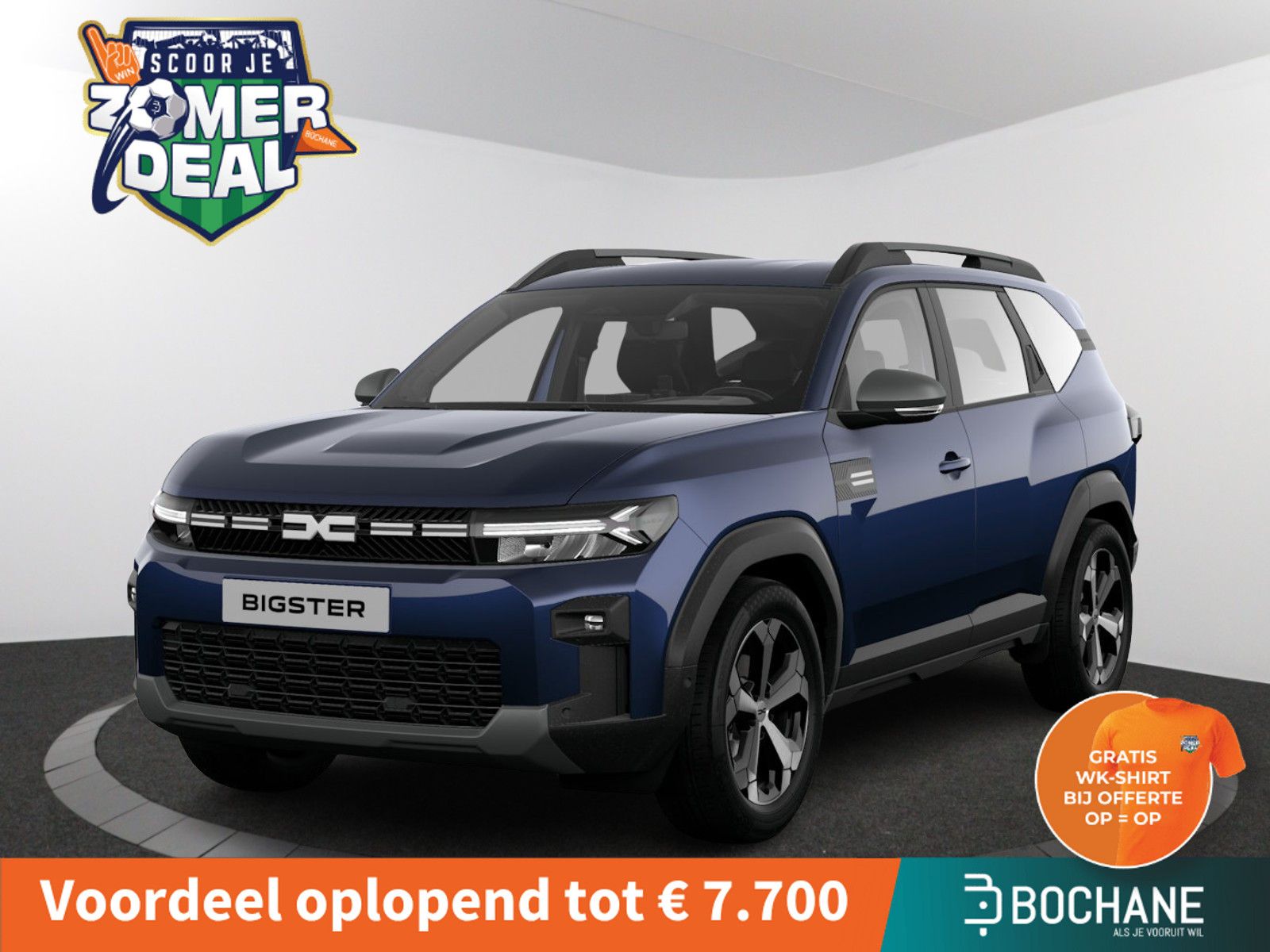 Dacia Bigster – vooraanzicht