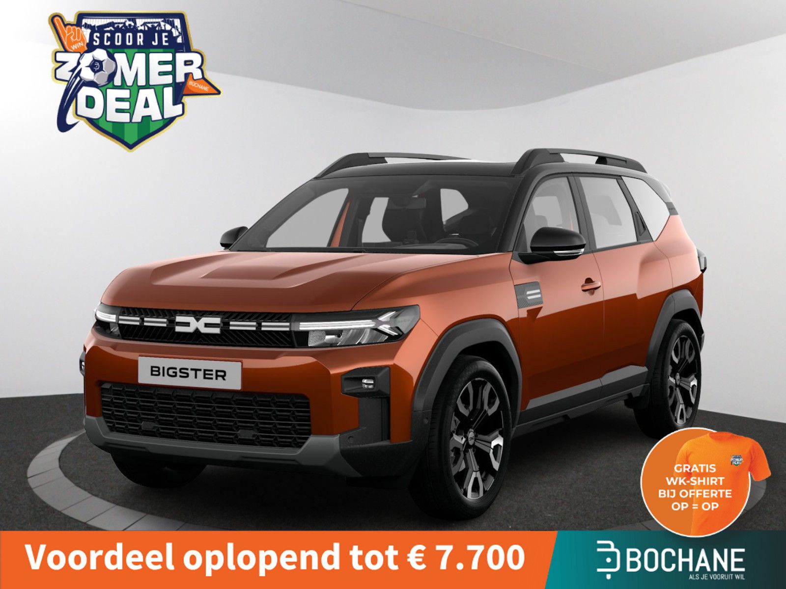 Dacia Bigster – vooraanzicht