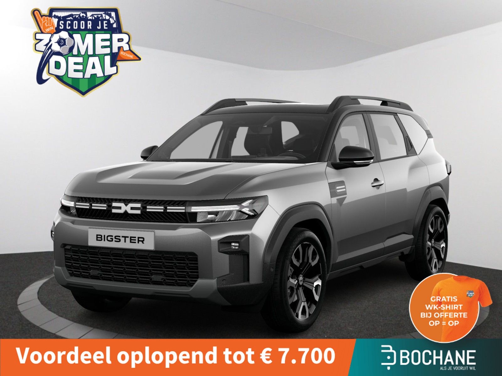 Dacia Bigster – vooraanzicht