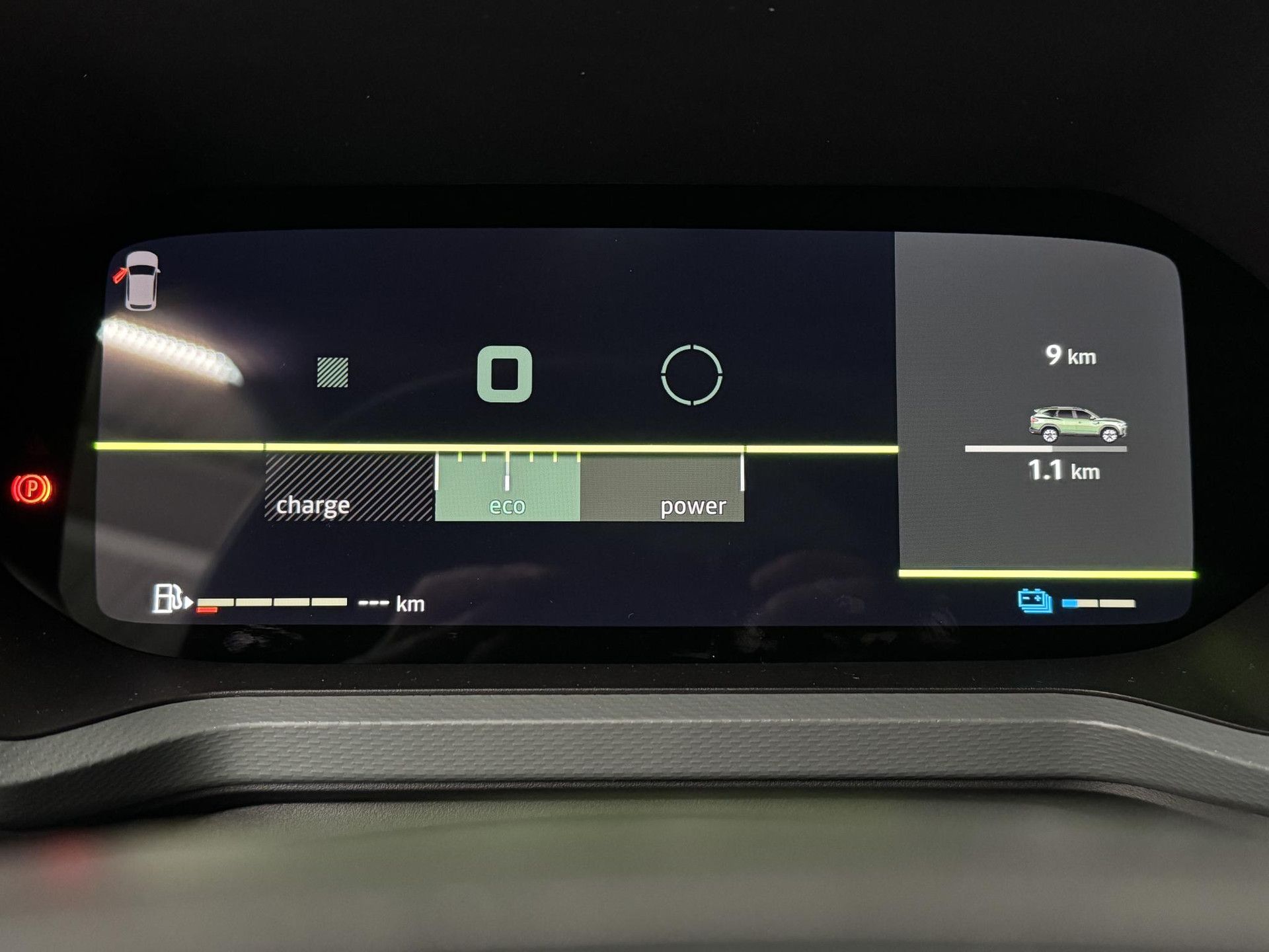 Dacia Bigster met kenteken JTG-28-N – dashboard