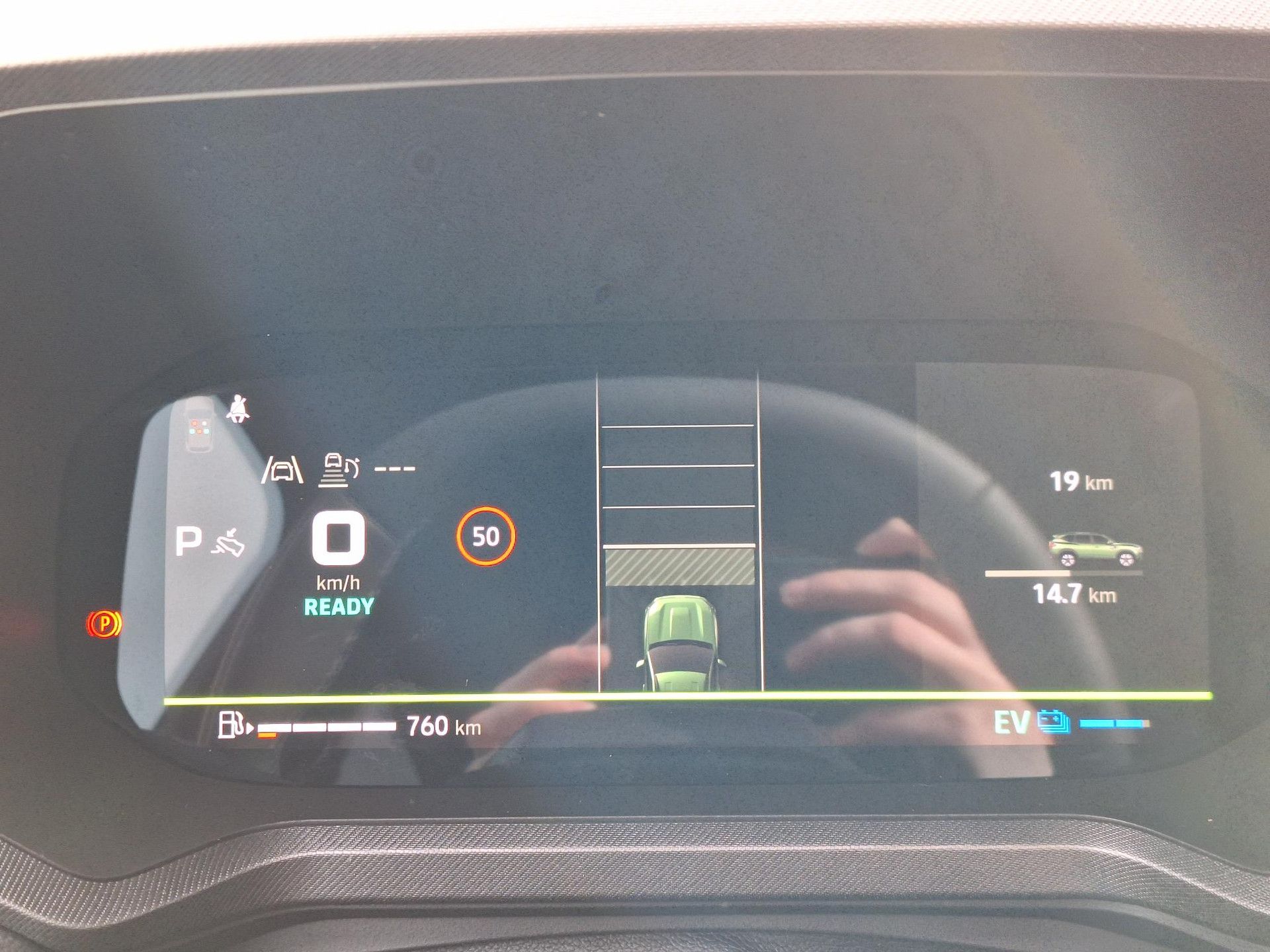 Dacia Bigster met kenteken JXN-76-N – dashboard