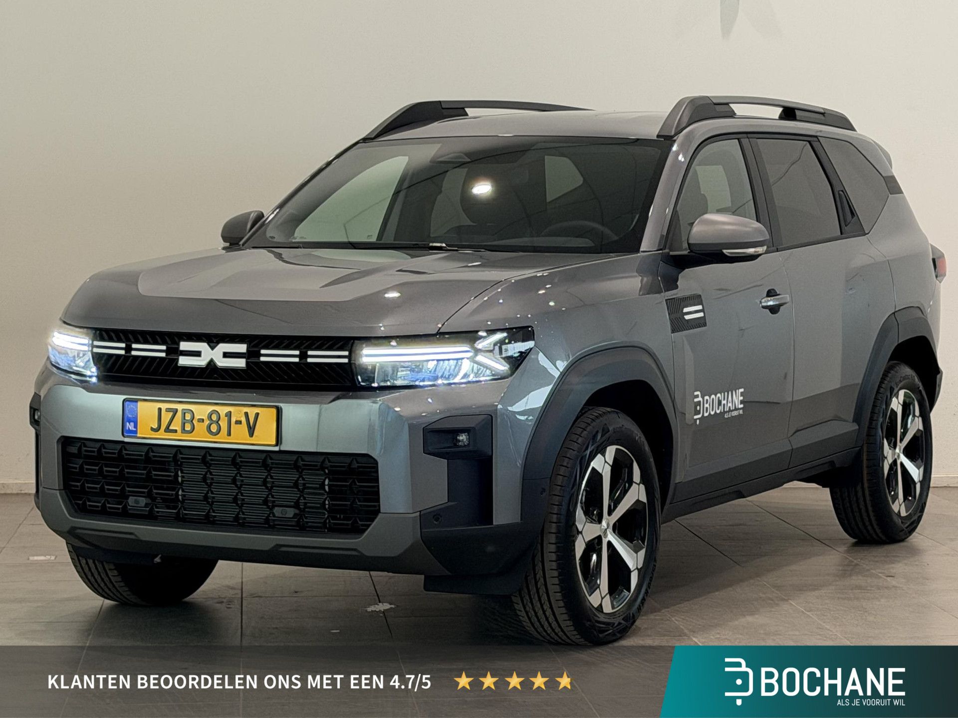 Dacia Bigster met kenteken JZB-81-V – vooraanzicht