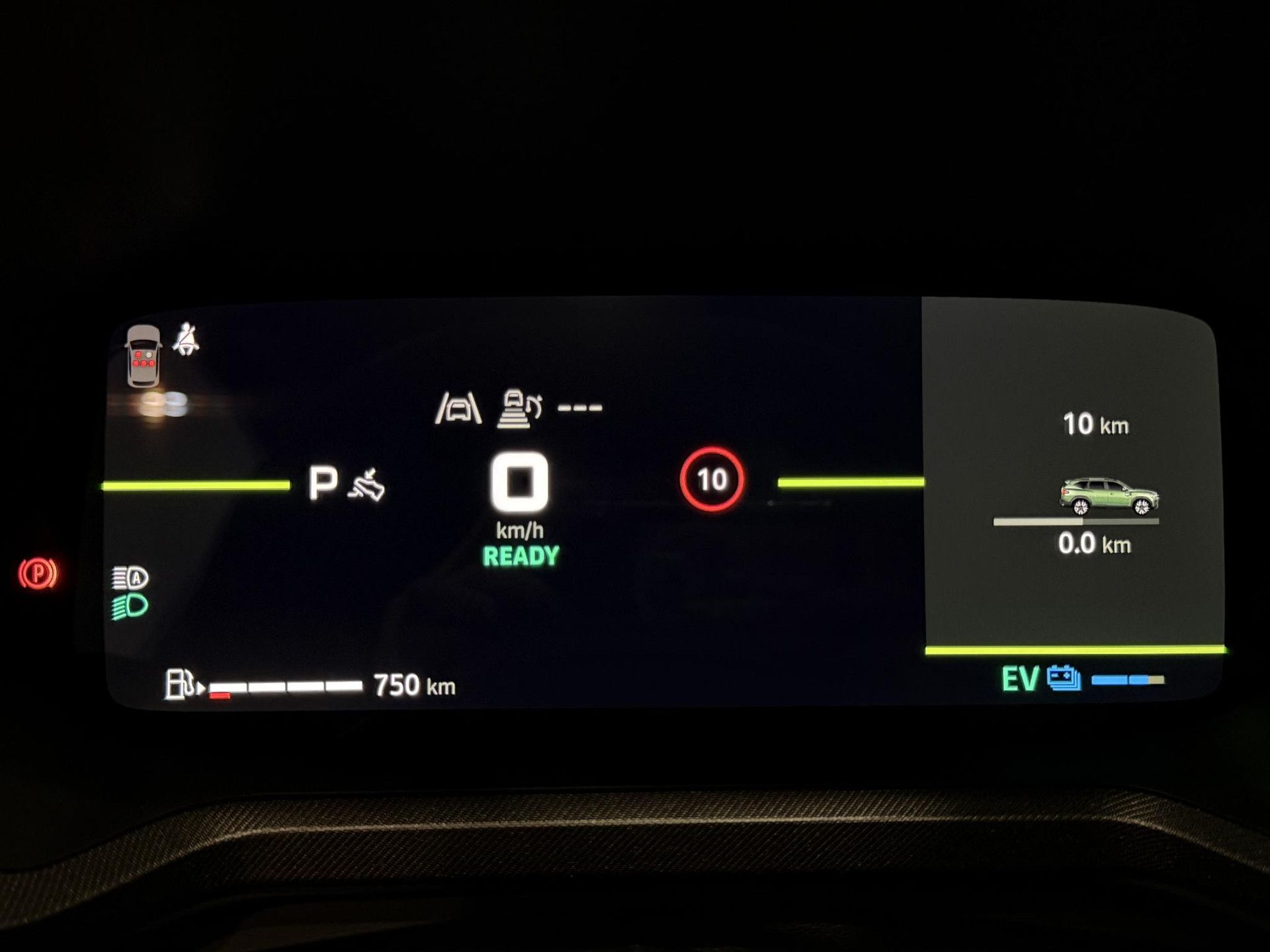 Dacia Bigster met kenteken JZB-81-V – dashboard