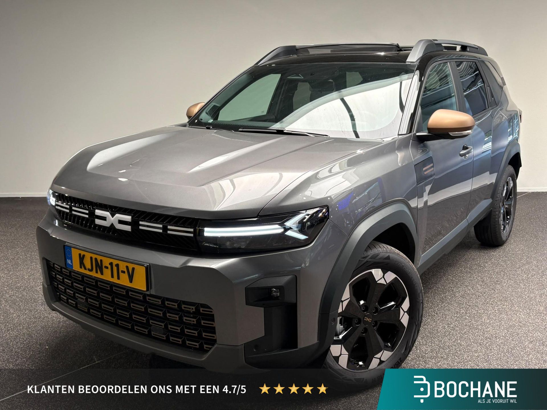 Dacia Bigster met kenteken KJN-11-V – vooraanzicht