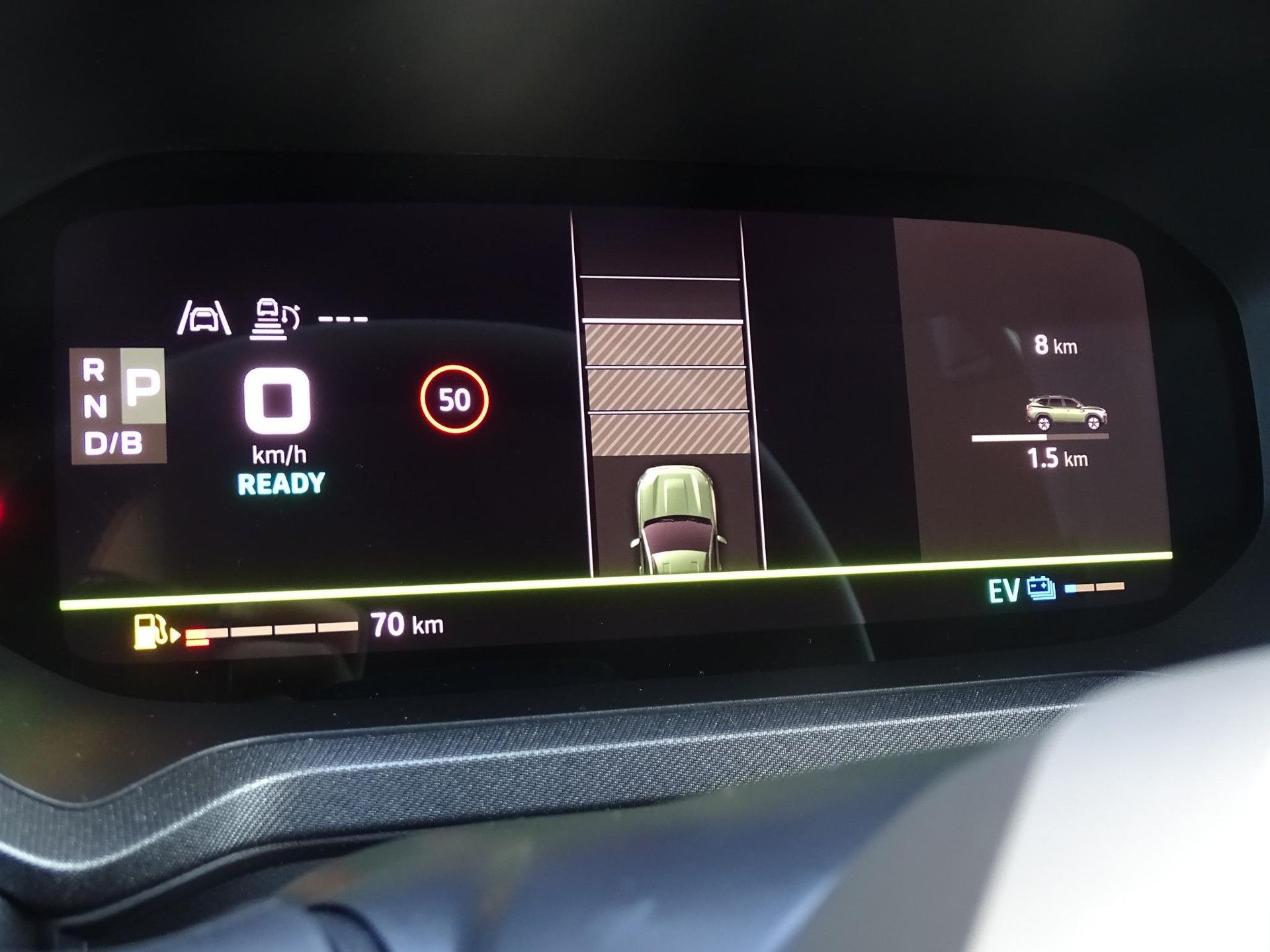 Dacia Bigster met kenteken KNV-11-L – dashboard