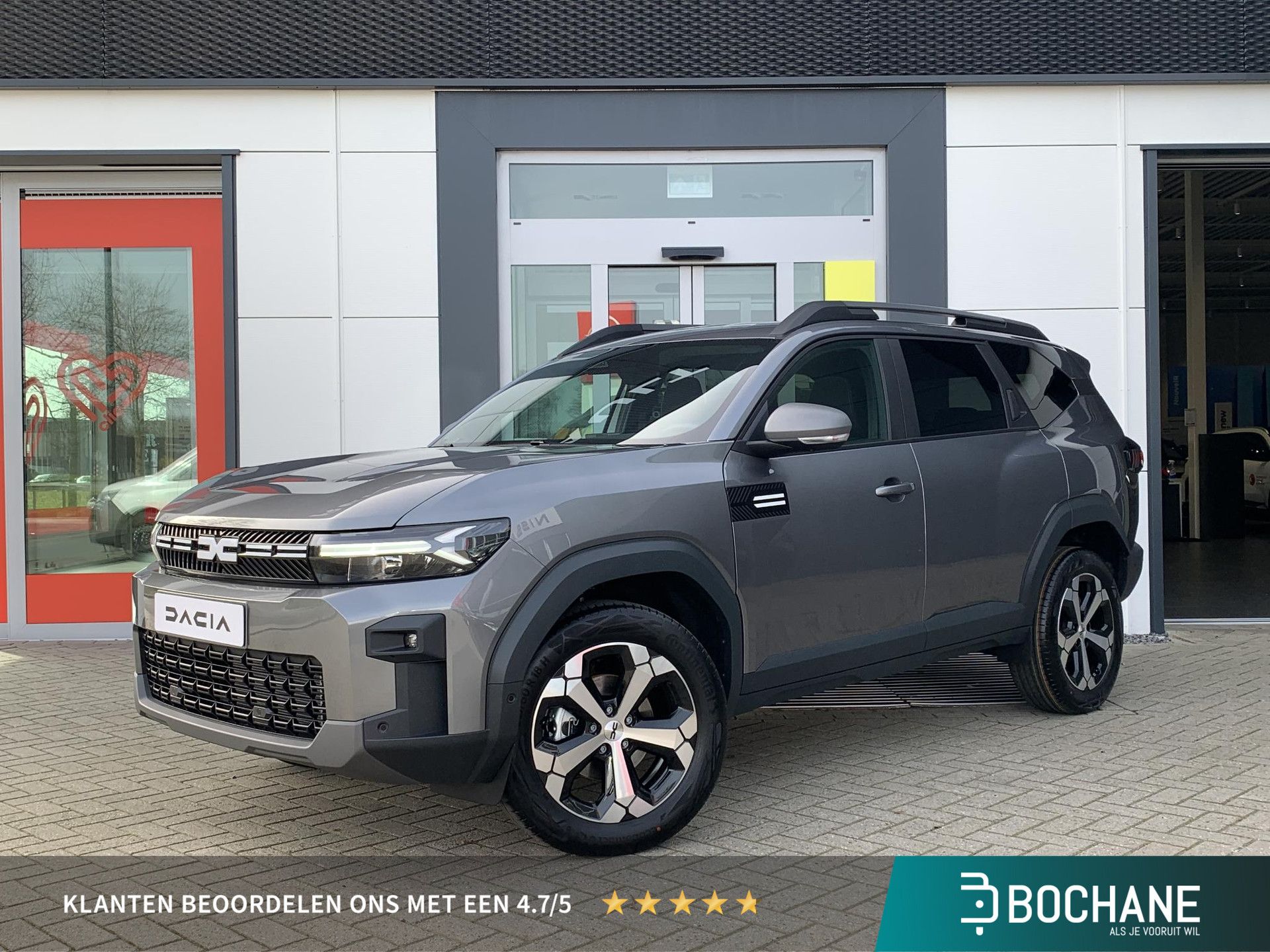 Dacia Bigster met kenteken KNV-97-K – vooraanzicht