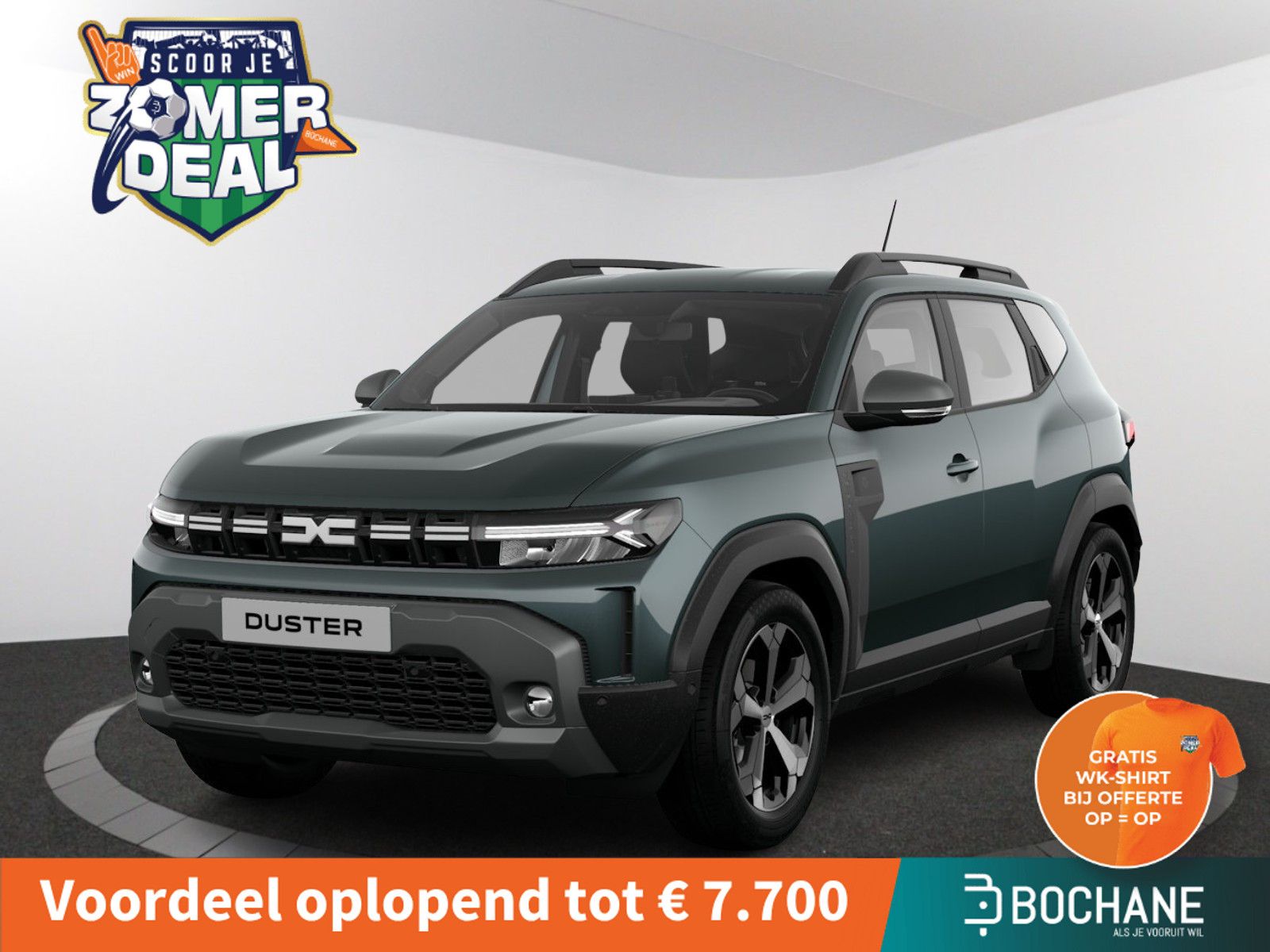 Dacia Duster – vooraanzicht