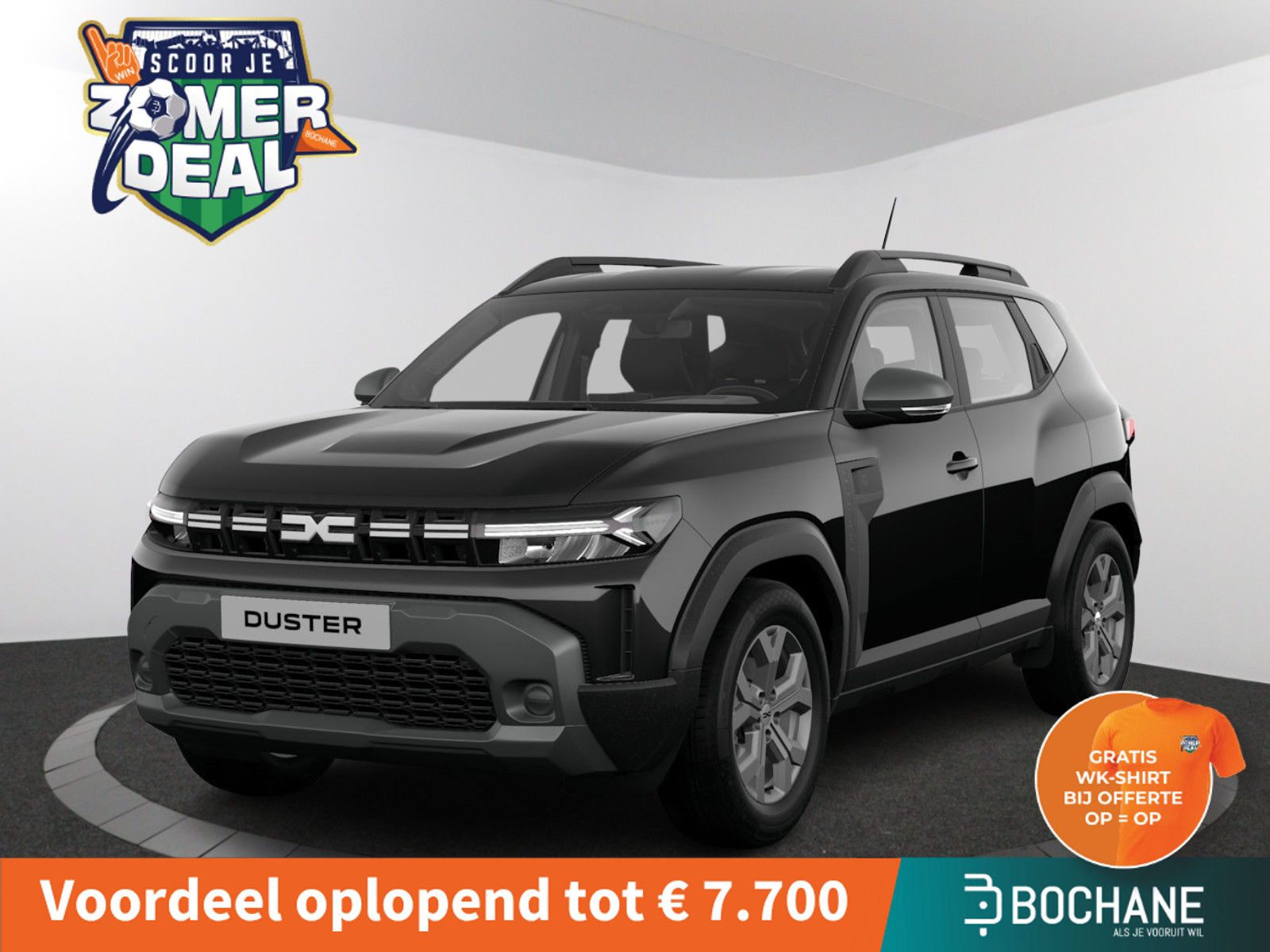 Dacia Duster – vooraanzicht