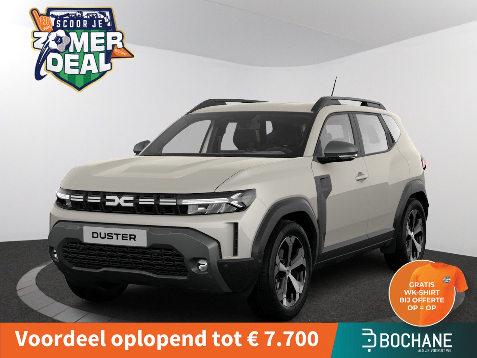 Dacia Duster – vooraanzicht