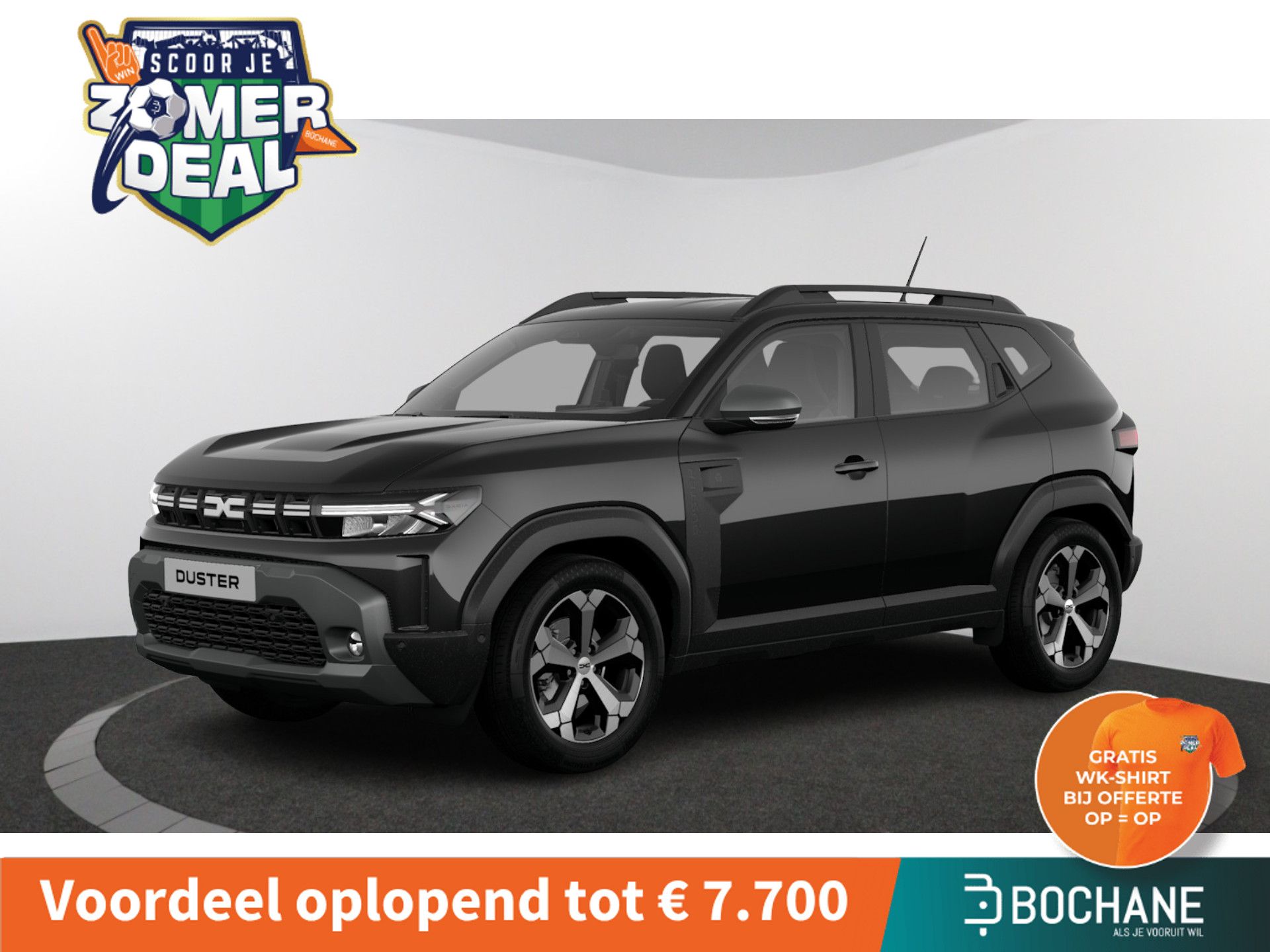 Dacia Duster – vooraanzicht