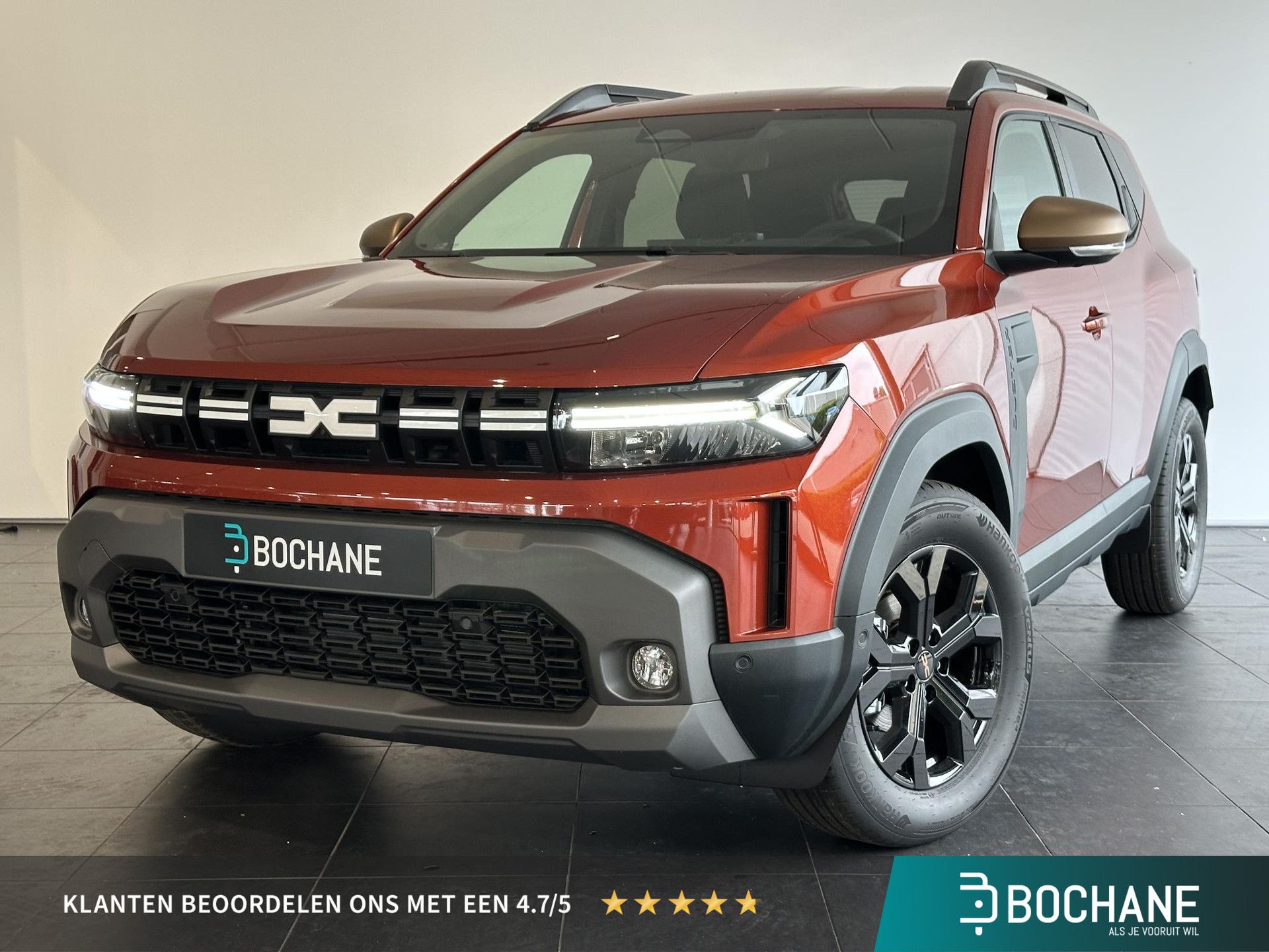 Dacia Duster – vooraanzicht
