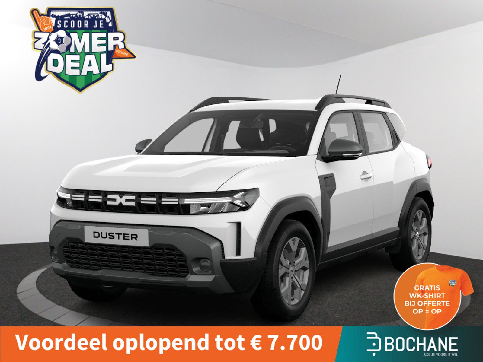 Dacia Duster – vooraanzicht