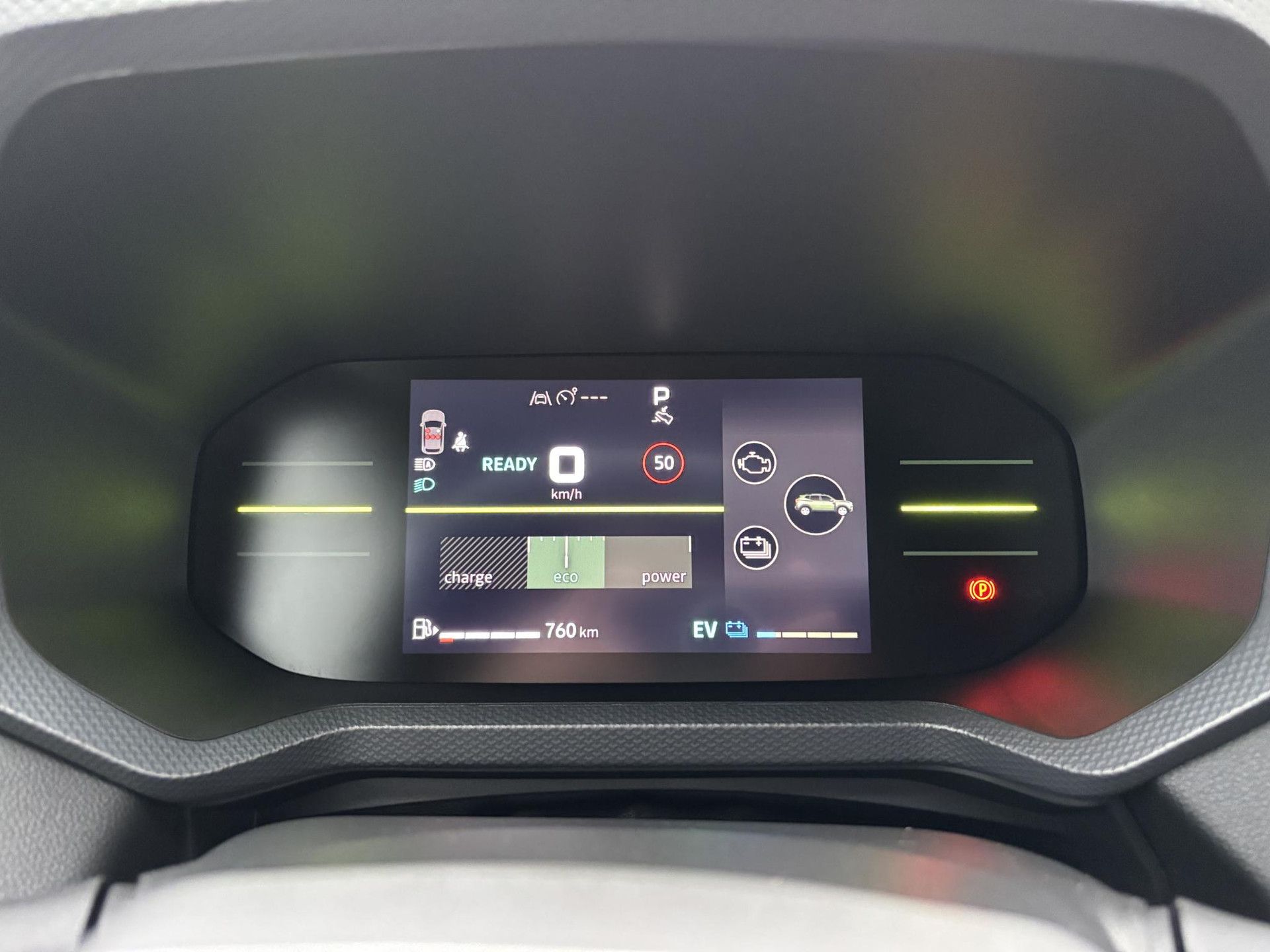 Dacia Duster met kenteken JXX-71-J – dashboard