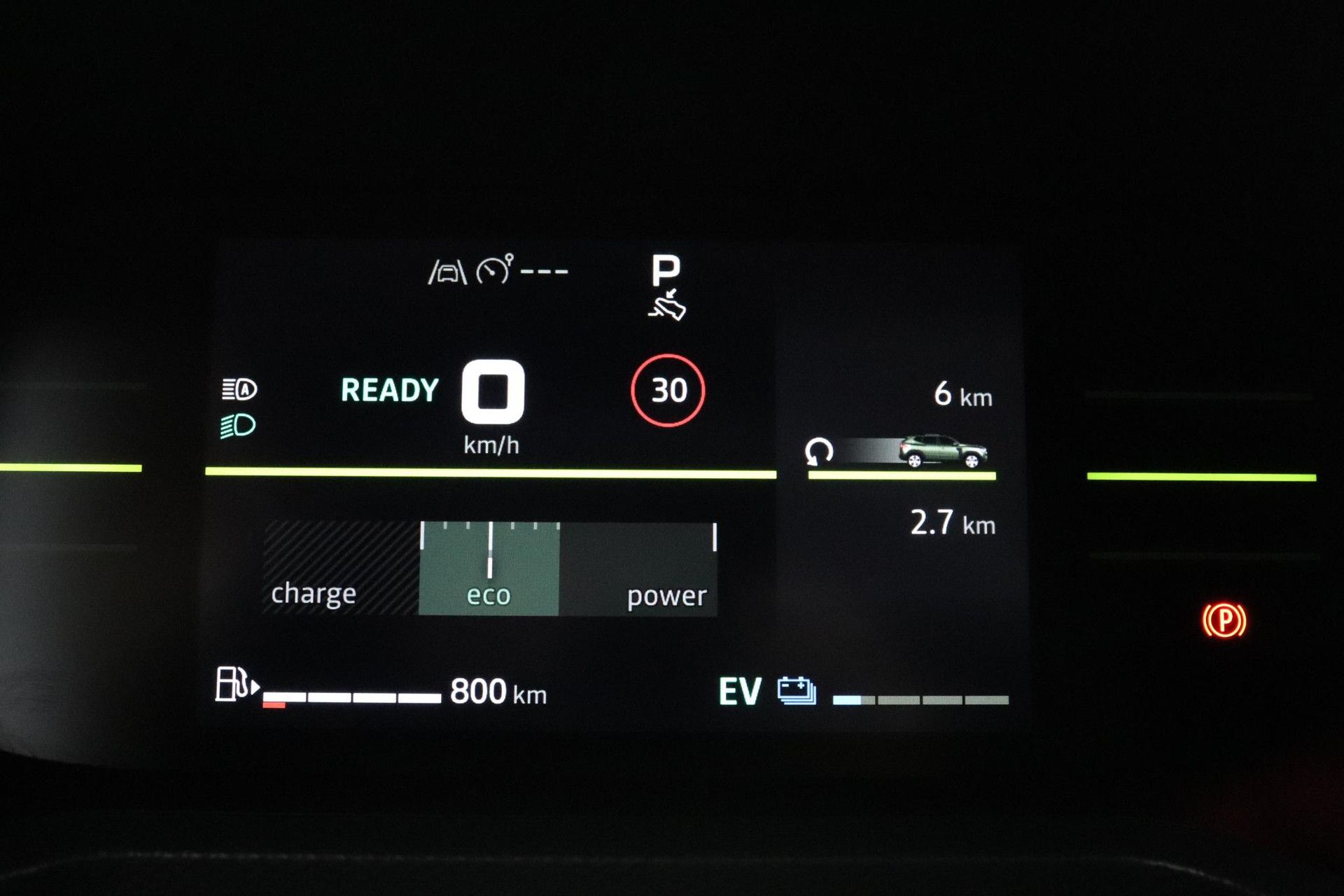 Dacia Duster met kenteken KJZ-35-G – dashboard