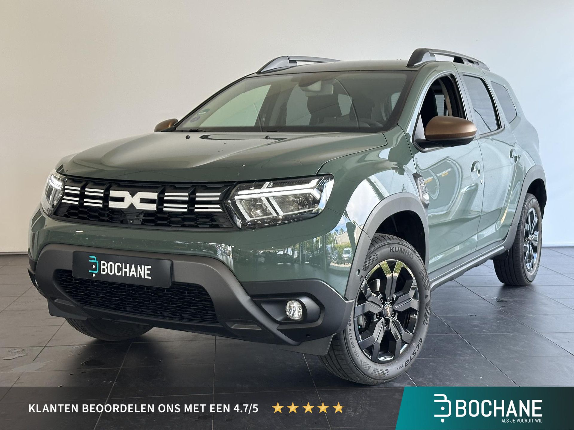 Dacia Duster met kenteken T-324-TJ – vooraanzicht