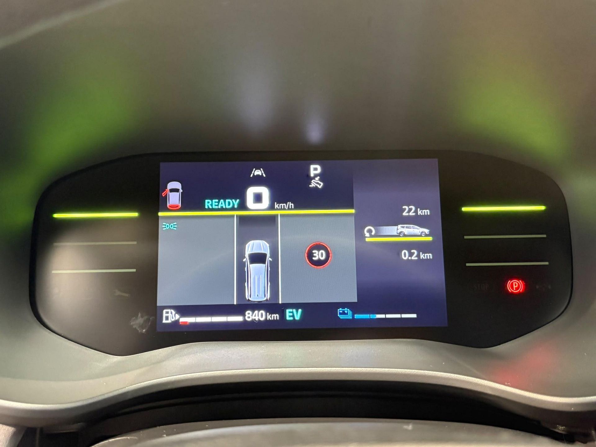 Dacia Jogger met kenteken JPJ-46-L – dashboard