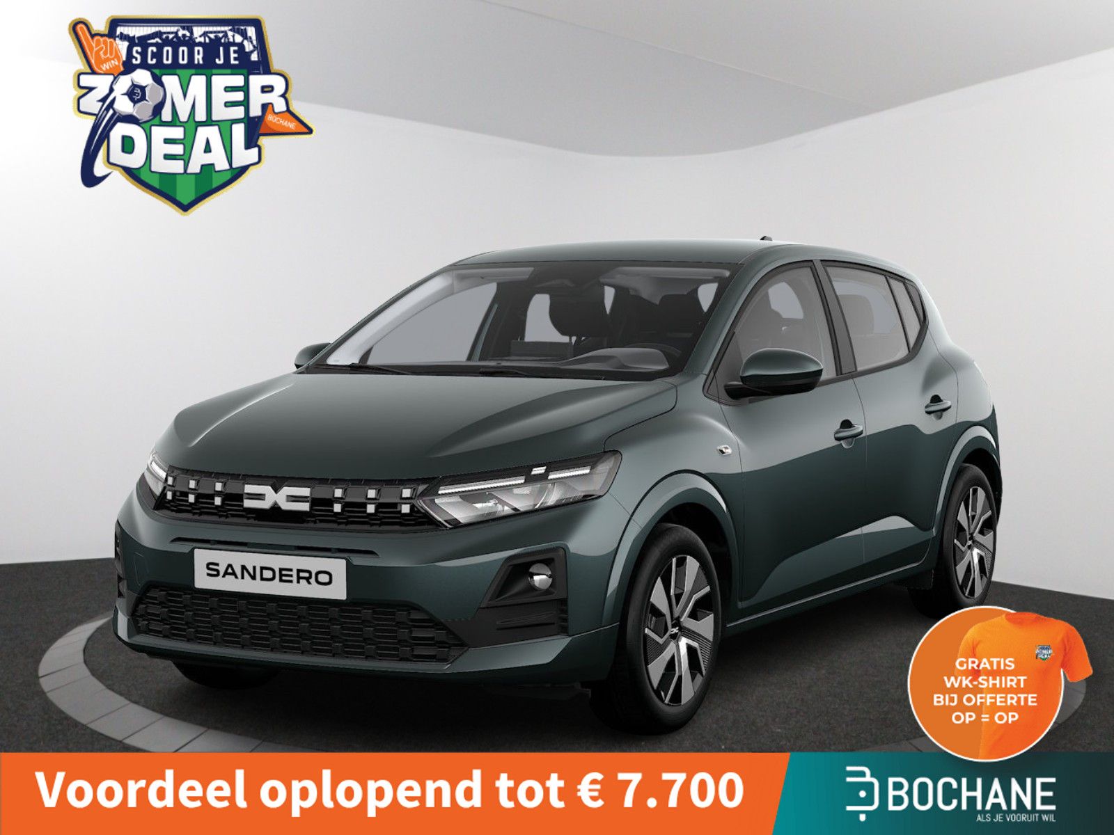 Dacia Sandero – vooraanzicht