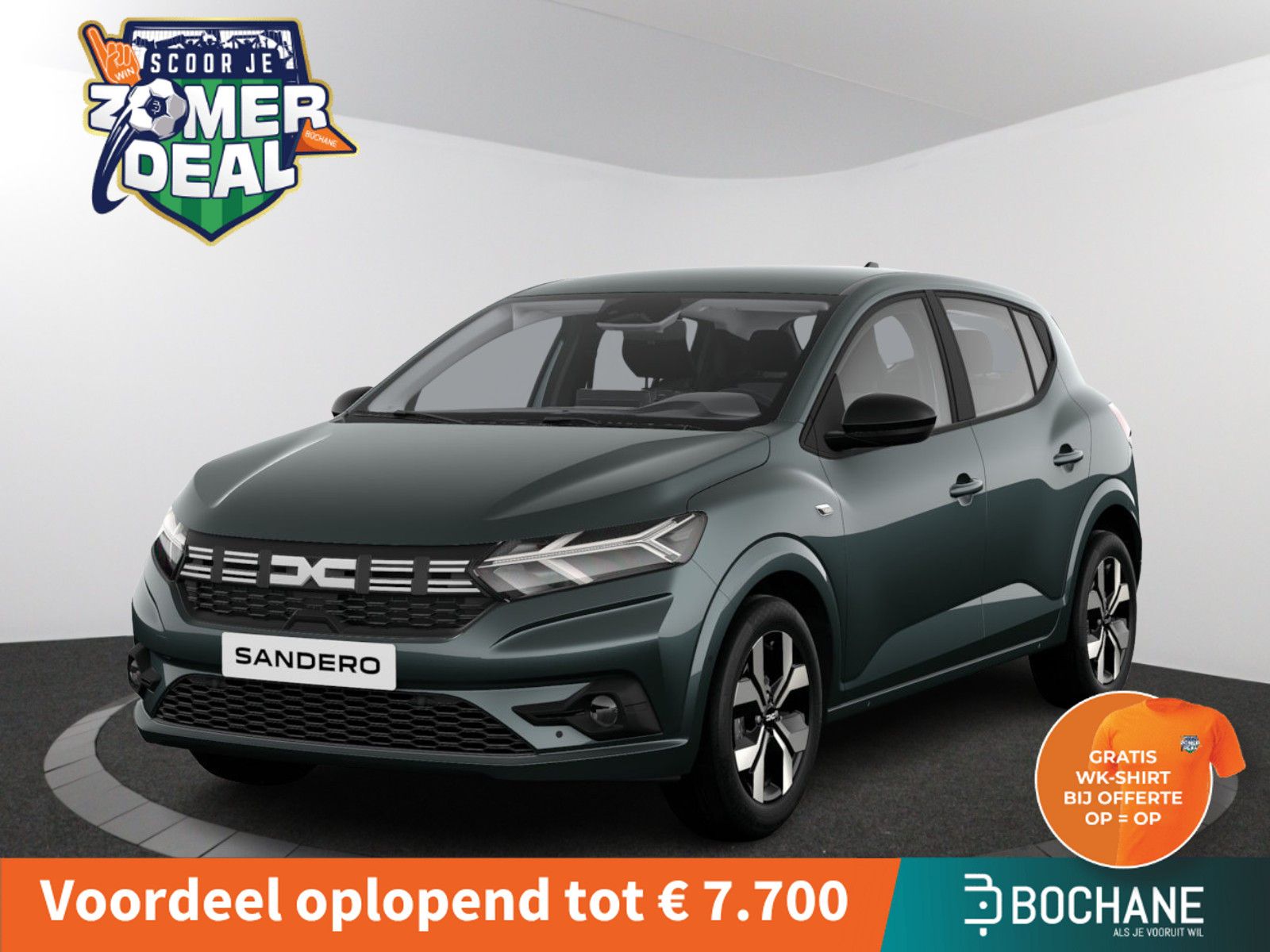 Dacia Sandero – vooraanzicht