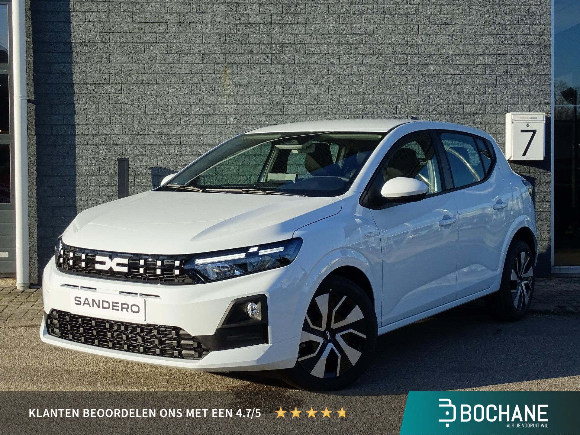 Dacia Sandero – vooraanzicht