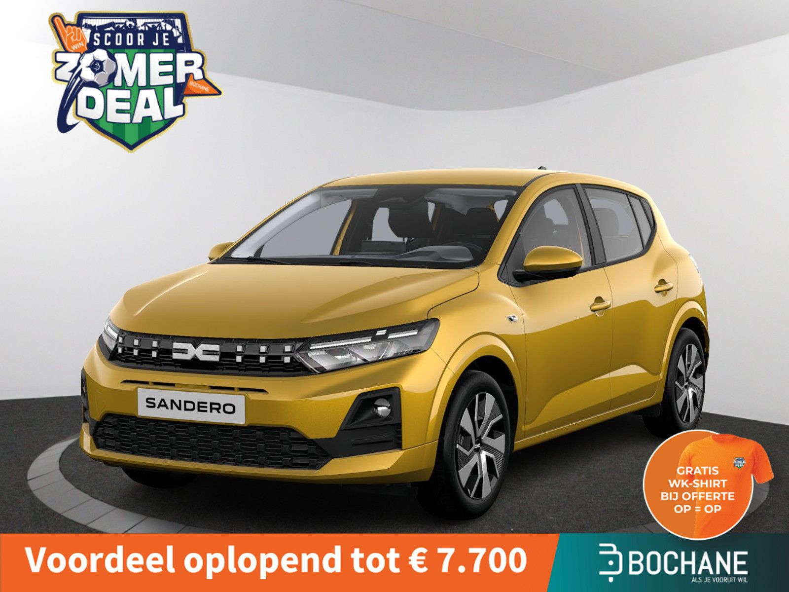 Dacia Sandero – vooraanzicht