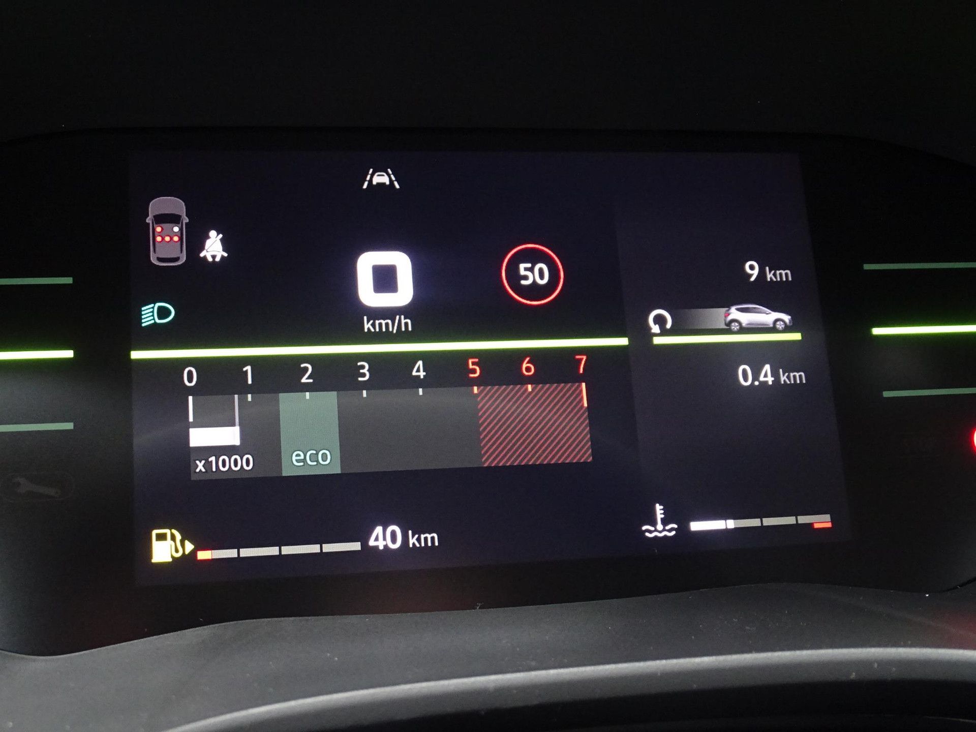 Dacia SanderoStepway – dashboard